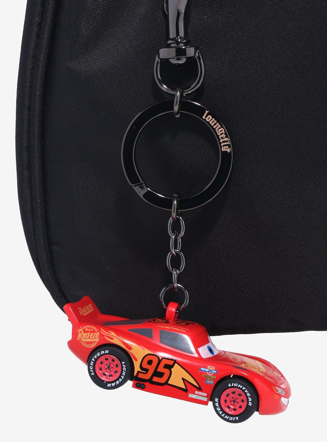 Loungefly Disney Pixar Cars Lightning McQueen Figural Keychain - BoxLunch Exclusive, , hi-res