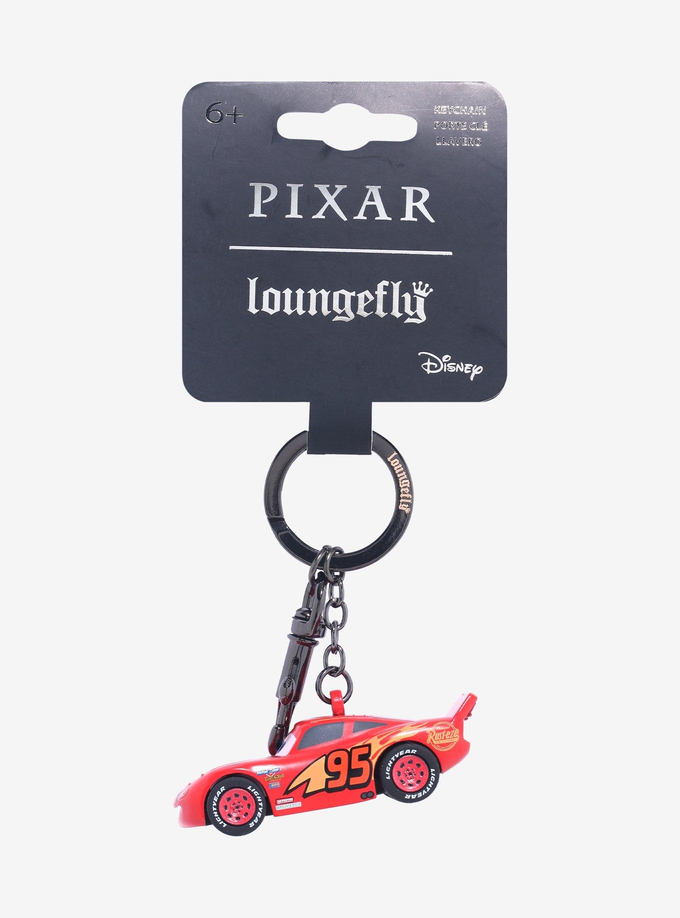 Loungefly Disney Pixar Cars Lightning McQueen Figural Keychain - BoxLunch Exclusive, , alternate