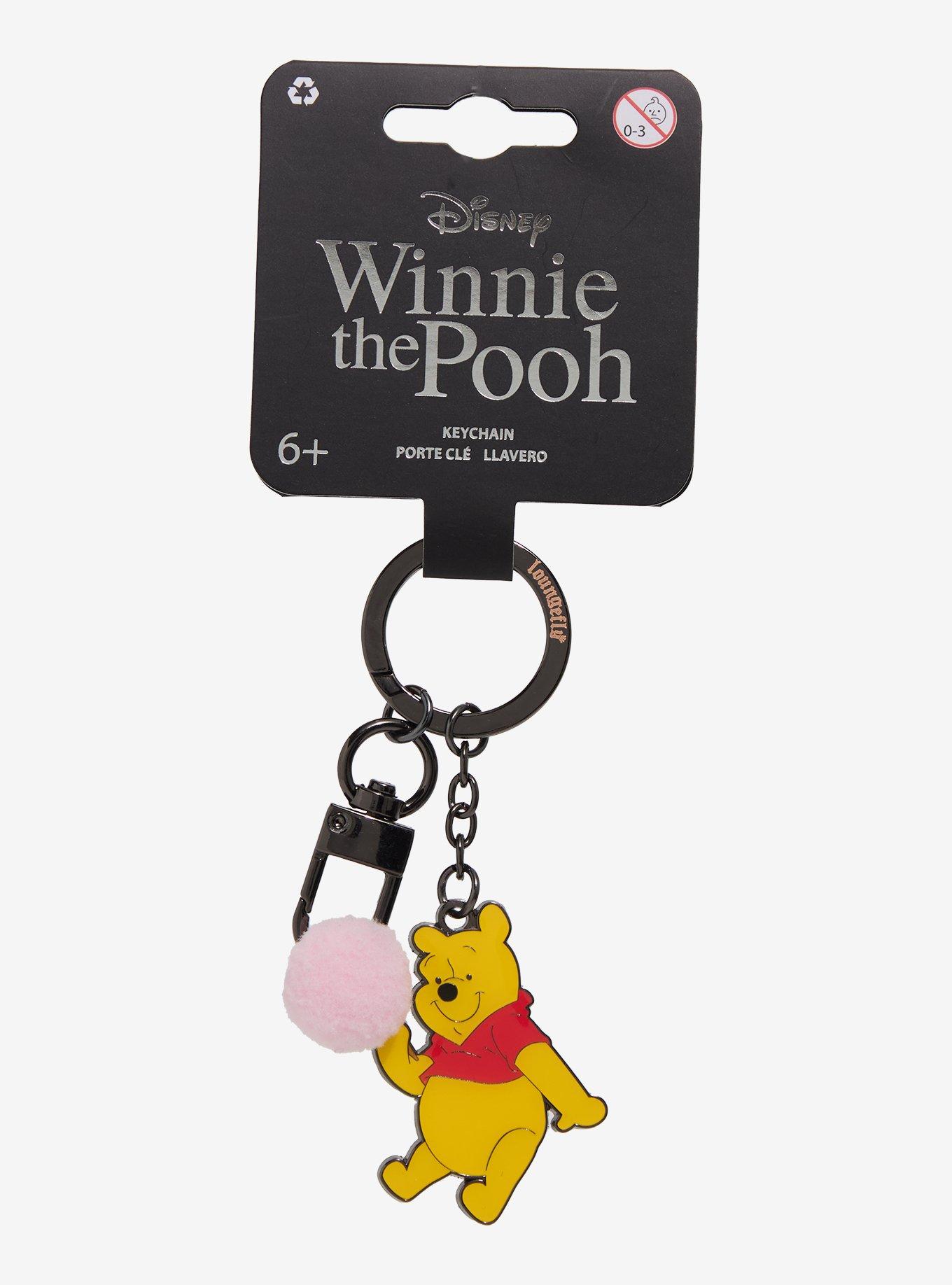 Loungefly Disney Winnie the Pooh Cotton Candy 3D Keychain &mdash; BoxLunch Exclusive, , alternate