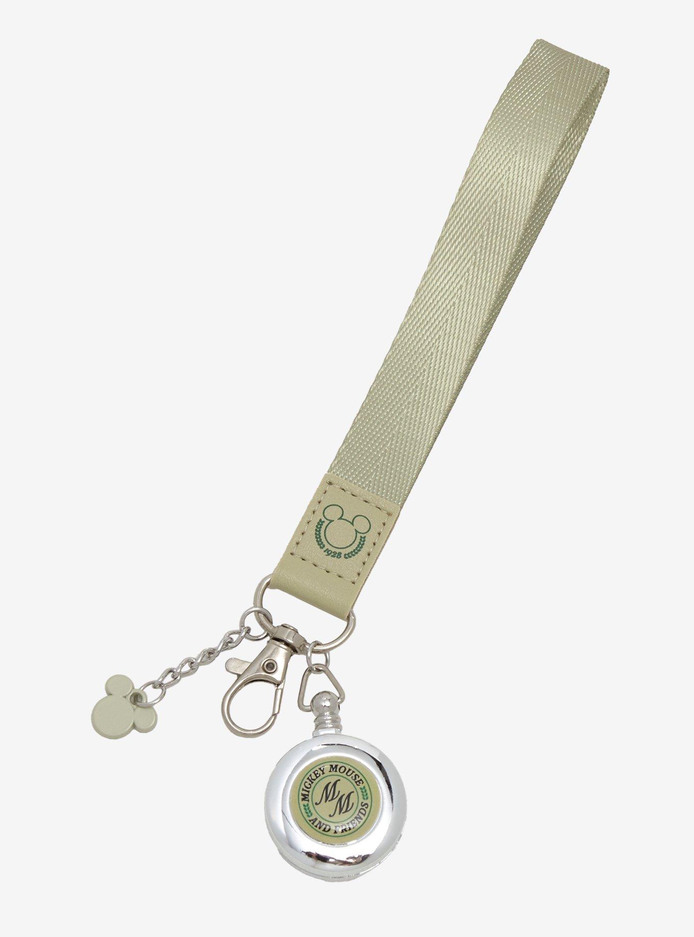 Disney Mickey Mouse Country Club Strap Retractable Keychain - BoxLunch Exclusive, , hi-res