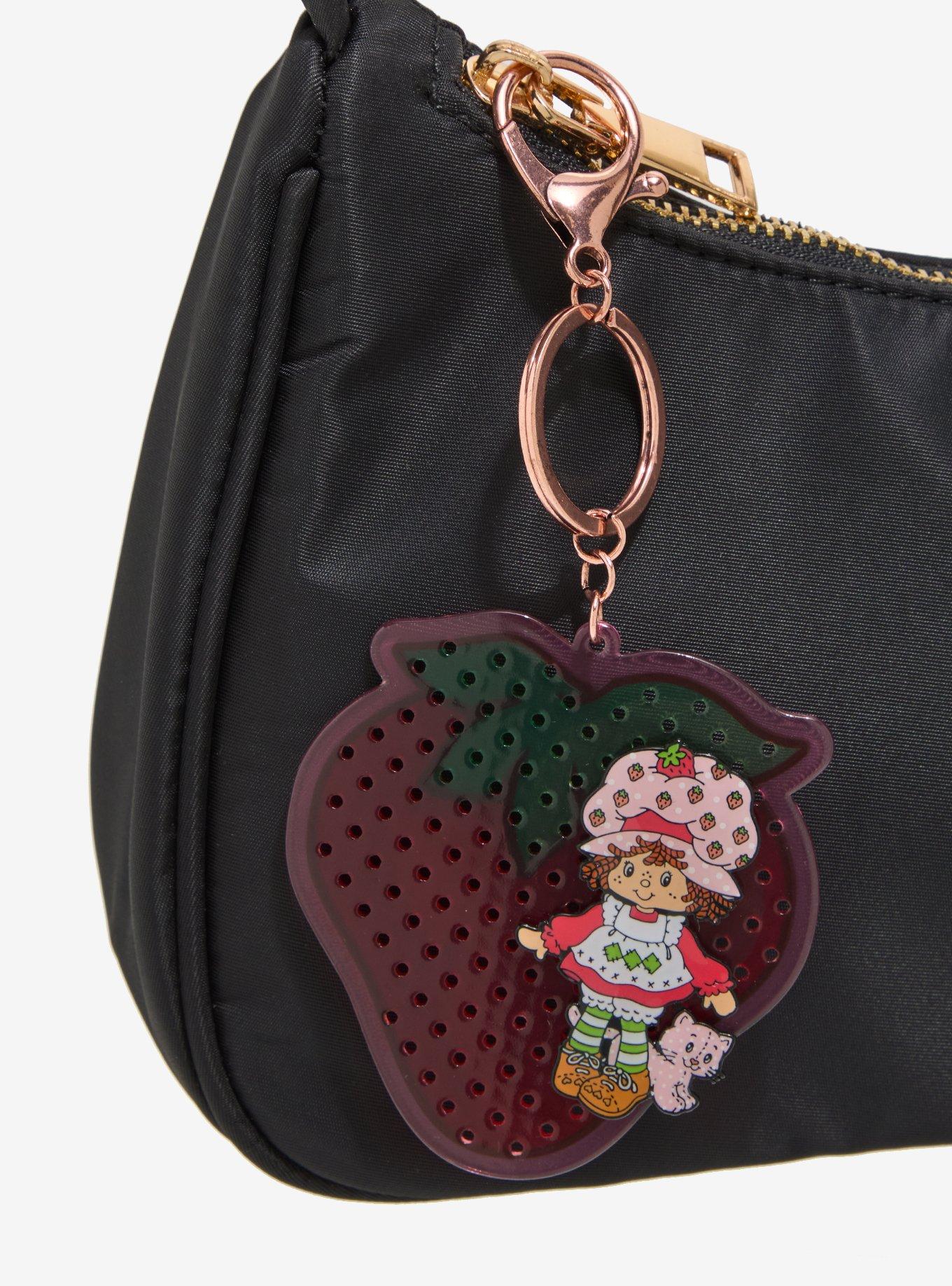 Strawberry Shortcake Strawberry Pegboard & Pin Keychain - BoxLunch Exclusive, , alternate