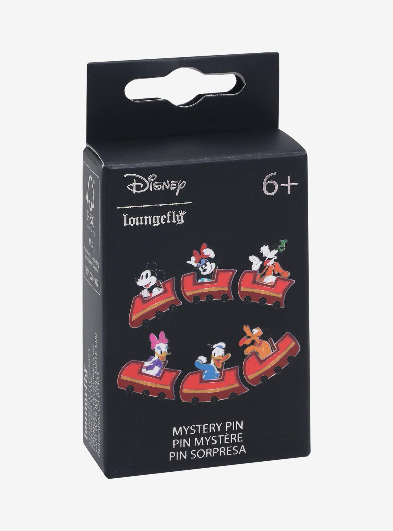 Loungefly Disney Mickey Mouse & Friends Rollercoaster Blind Box Enamel Pin - BoxLunch Exclusive, , alternate