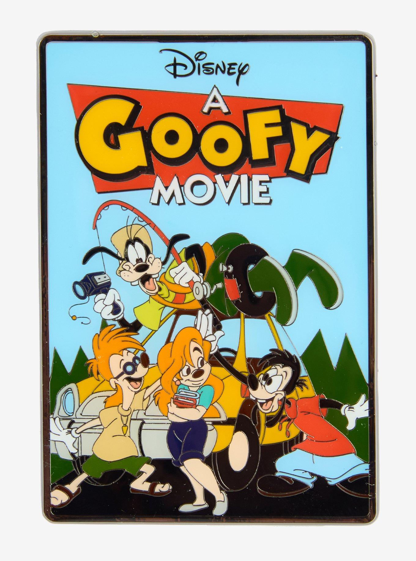 Loungefly Disney A Goofy Movie VHS Cover Sliding Limited Edition Enamel Pin - BoxLunch Exclusive, , hi-res