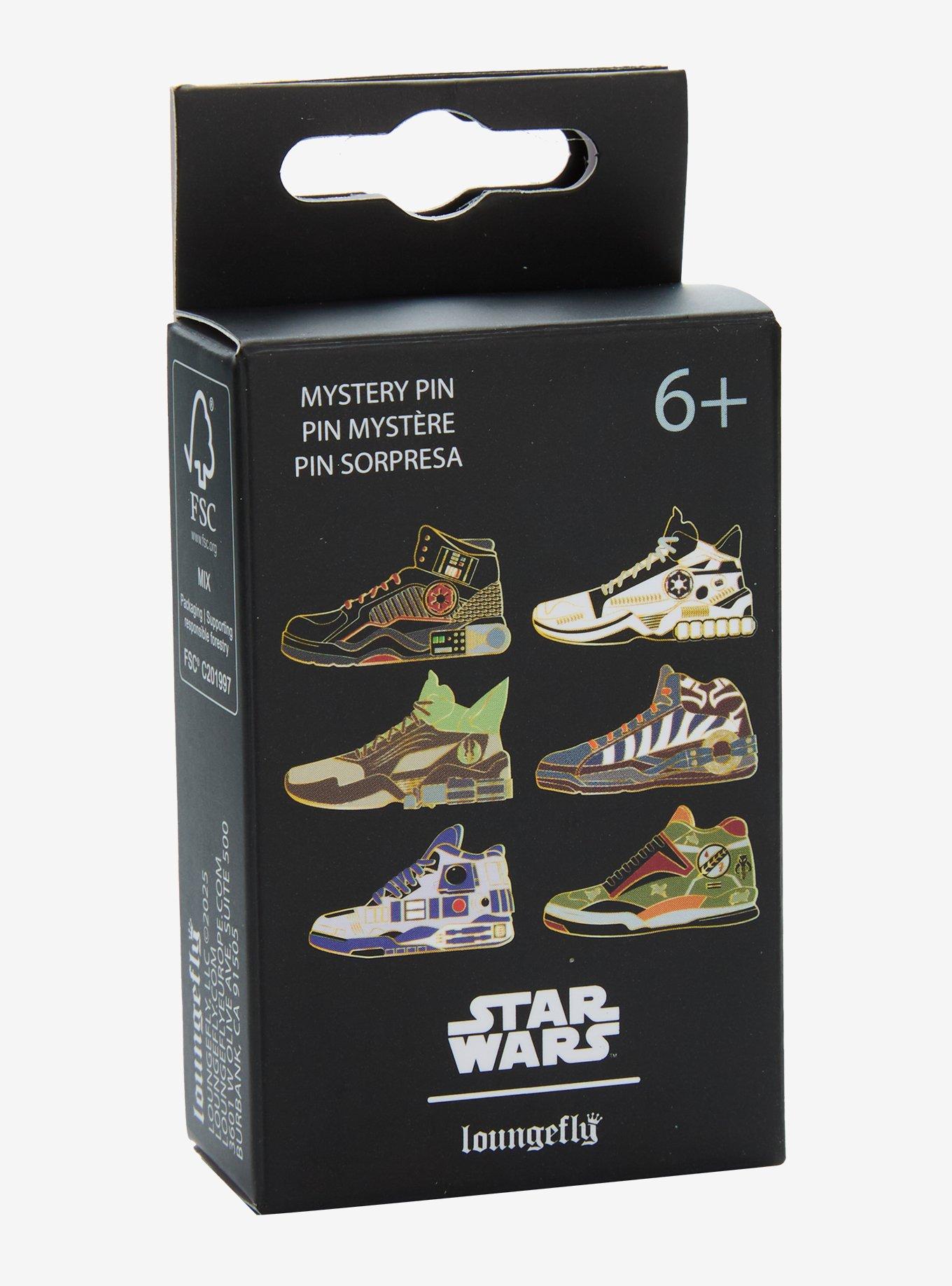 Loungefly Star Wars Character Shoes Blind Box Enamel Pin - BoxLunch Exclusive, , hi-res