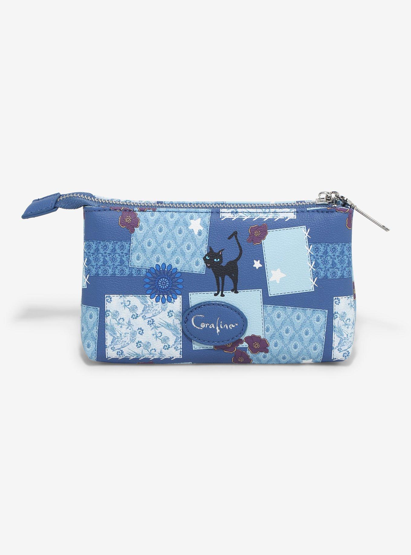 Coraline Doll Patchwork Makeup Bag, , hi-res