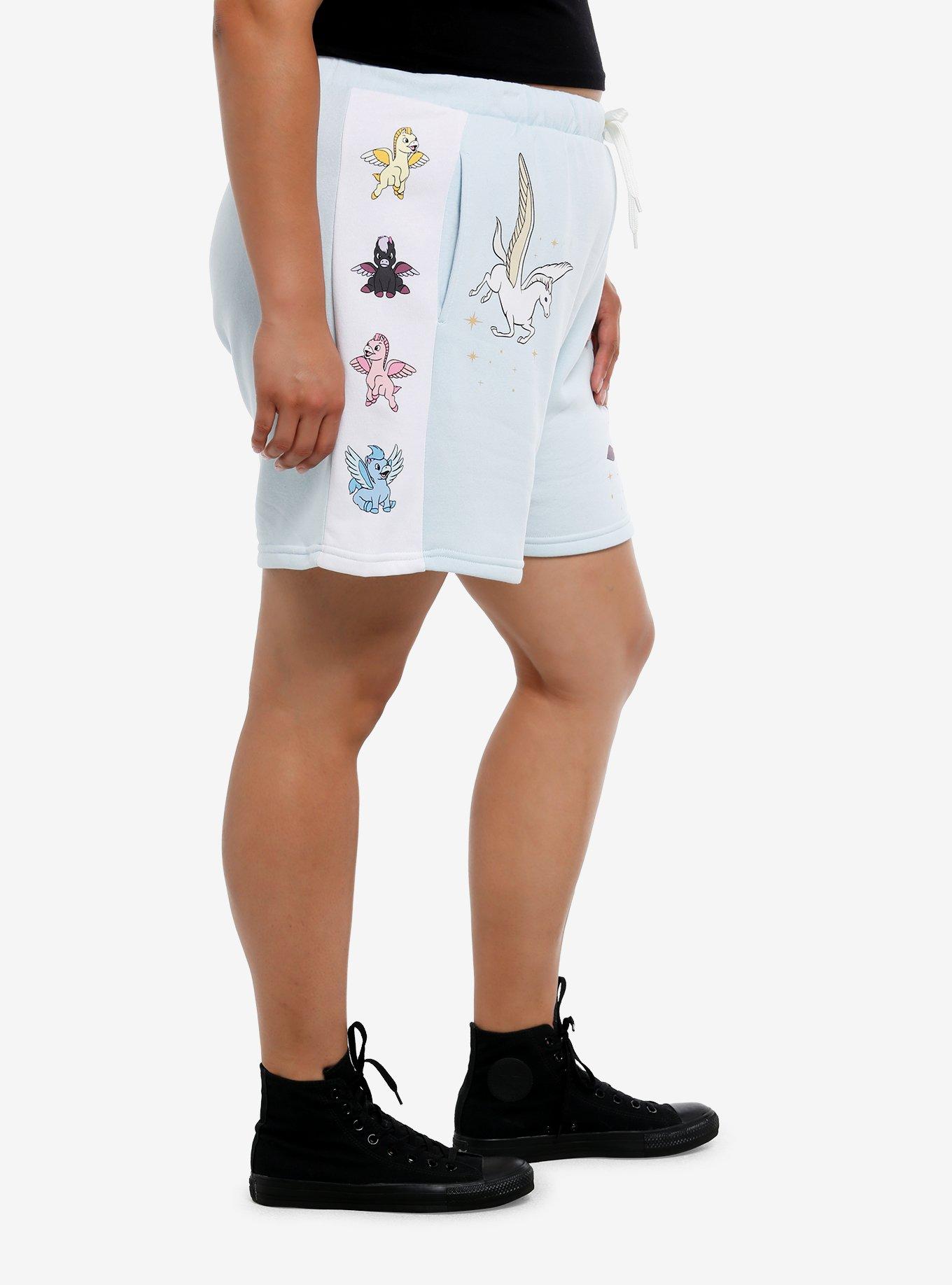Her Universe Disney Fantasia Pastoral Symphony Lounge Shorts Plus Size, MULTI, alternate