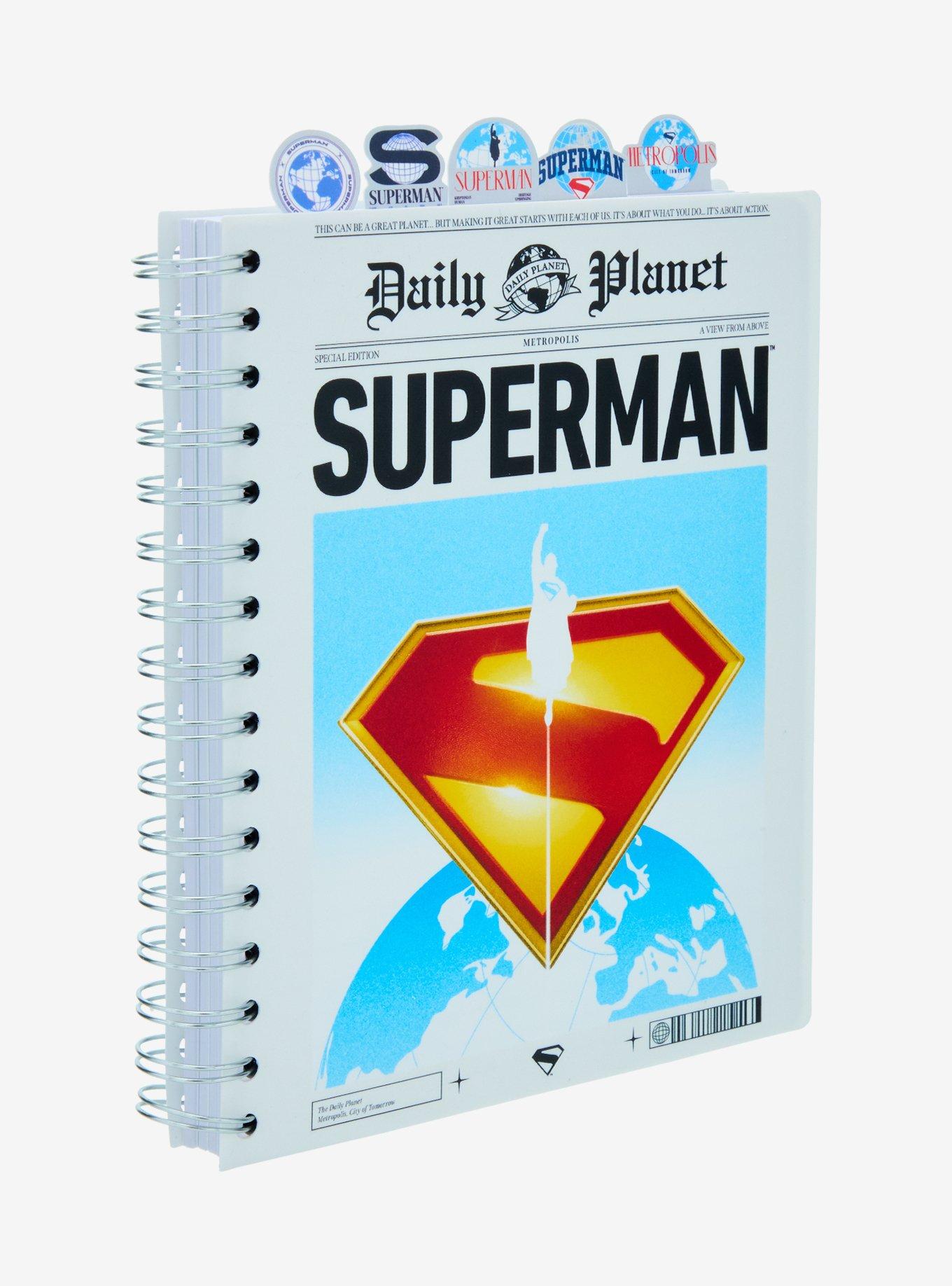 DC Comics Superman Daily Planet Figural Tab Journal - BoxLunch Exclusive, , hi-res