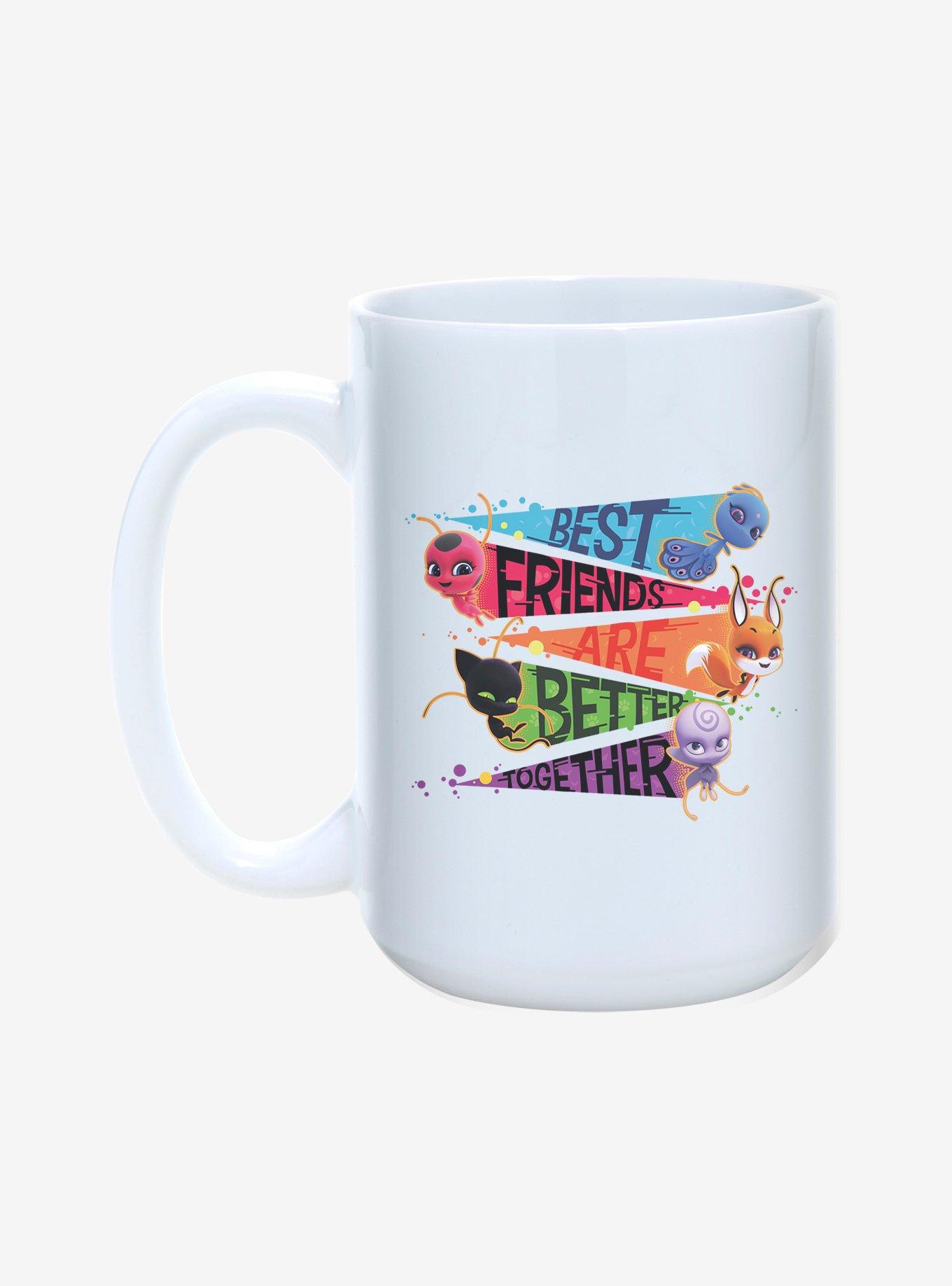 Miraculous: Tales Of Ladybug & Cat Noir Kwamis Best Friends Are Better Together 15oz Mug, , hi-res