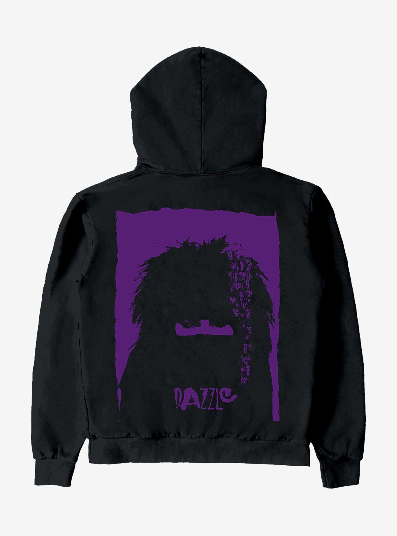 Siouxsie And The Banshees Dazzle Hoodie, BLACK, alternate