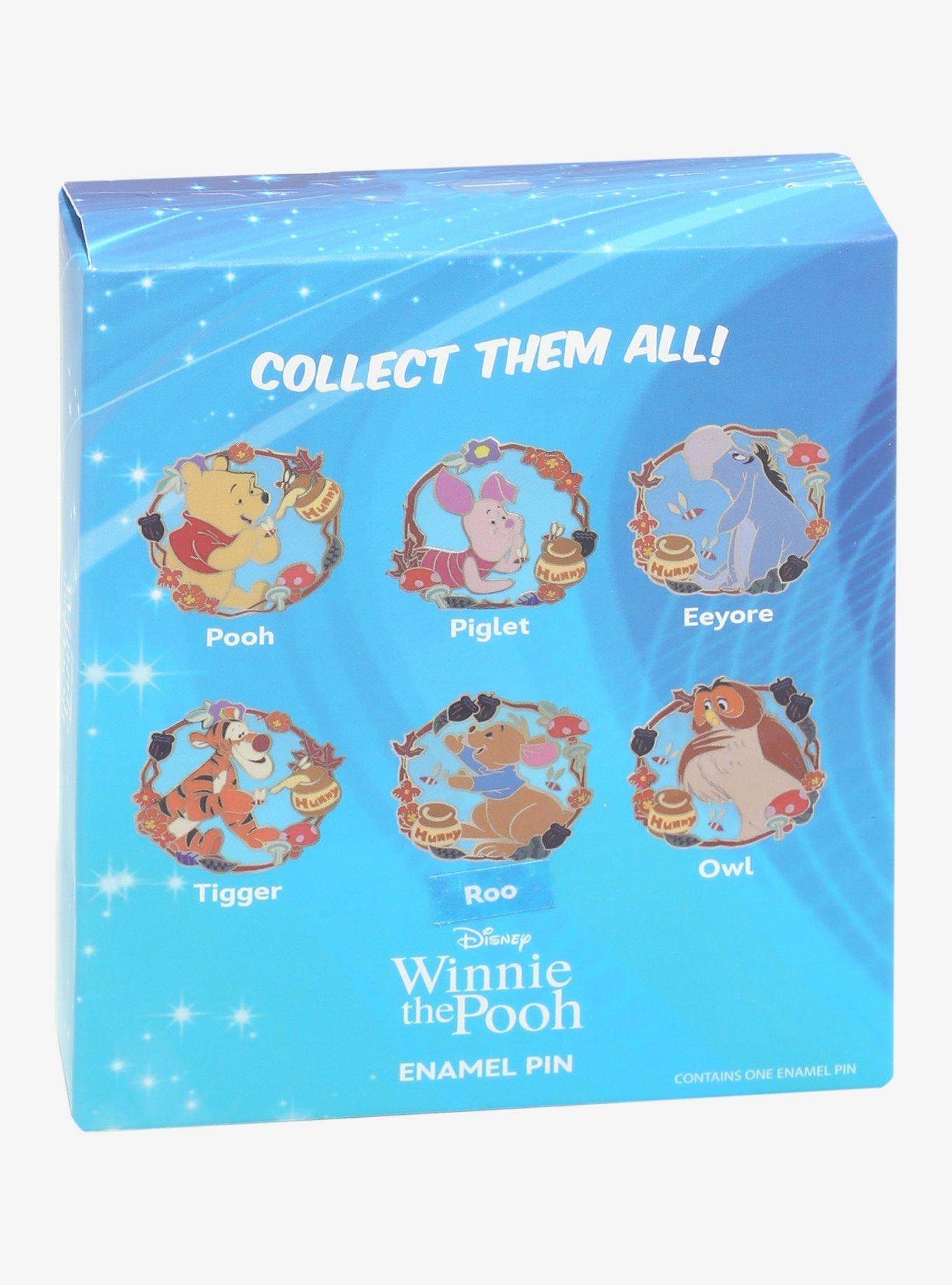Disney Winnie the Pooh Character Wreaths Blind Box Enamel Pin - BoxLunch Exclusive, , hi-res