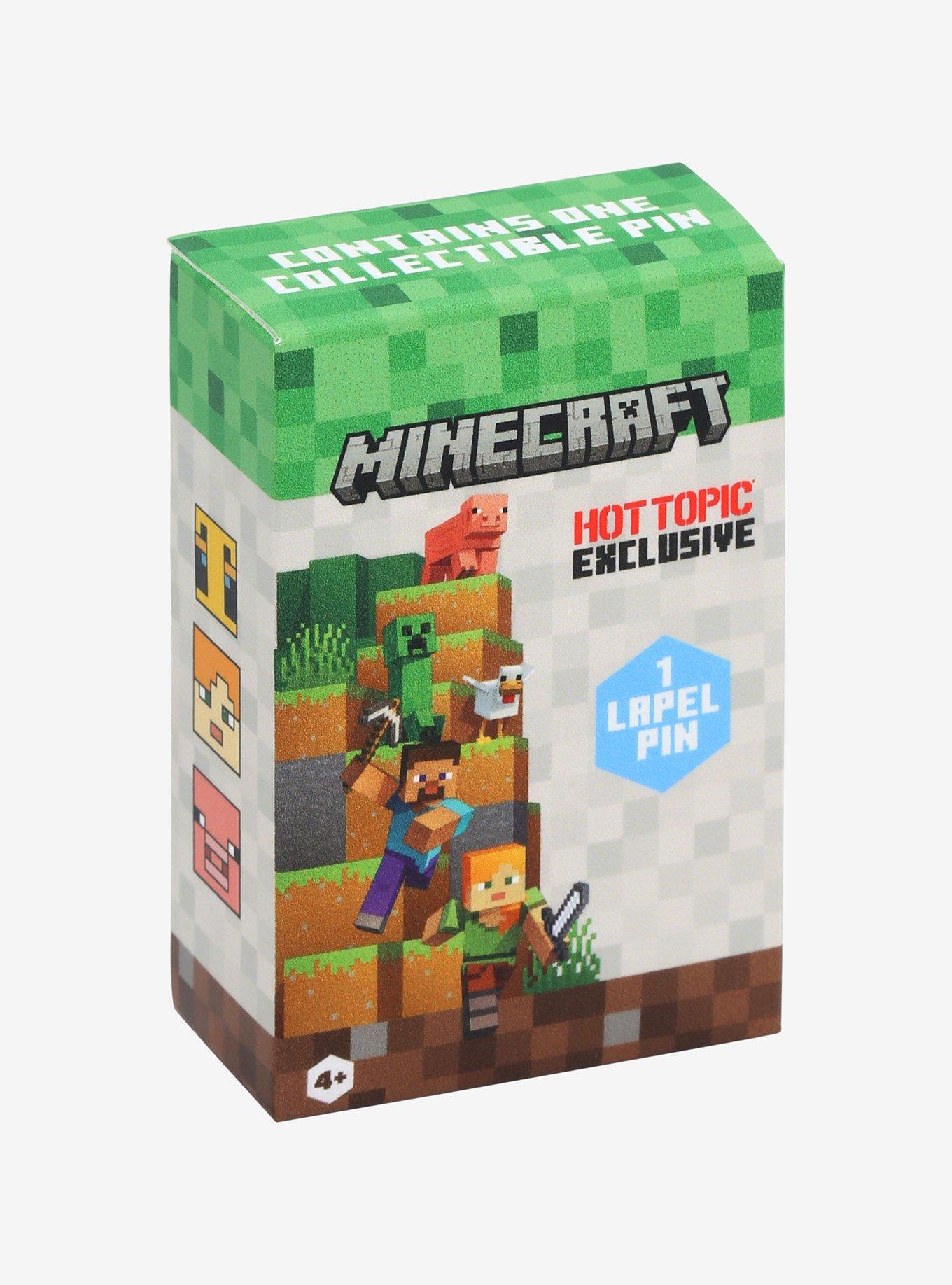 Minecraft Character Blind Box Enamel Pin, , hi-res