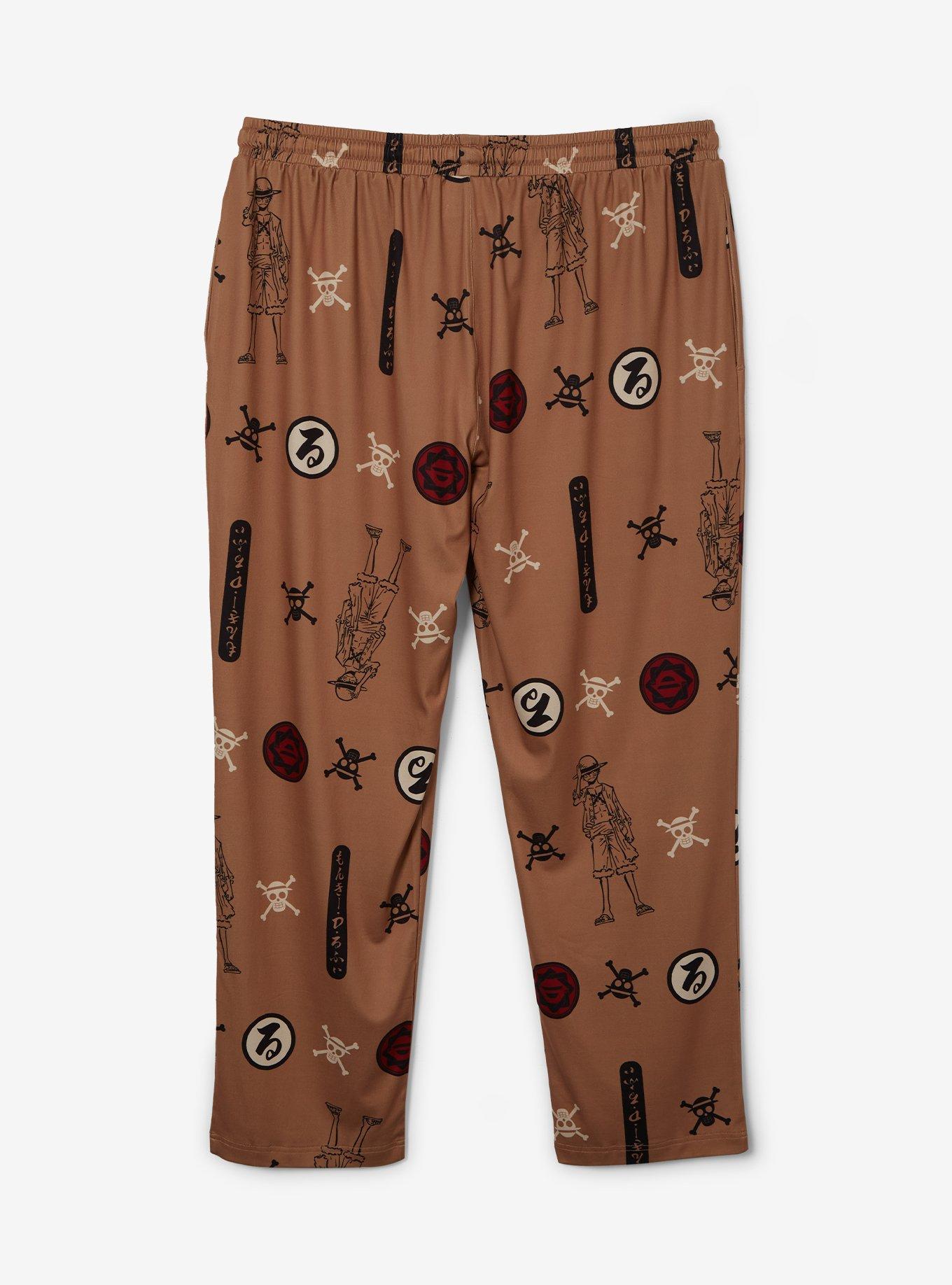 One Piece Monkey D. Luffy Icons Allover Print Women's Plus