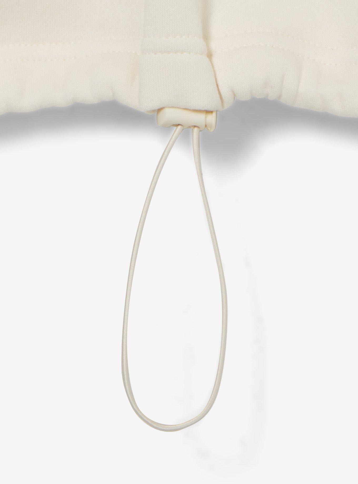 Disney Minnie Mouse Tennis Quarter Zip Women's Plus Size Crewneck &mdash; BoxLunch Exclusive, OFF WHITE, alternate