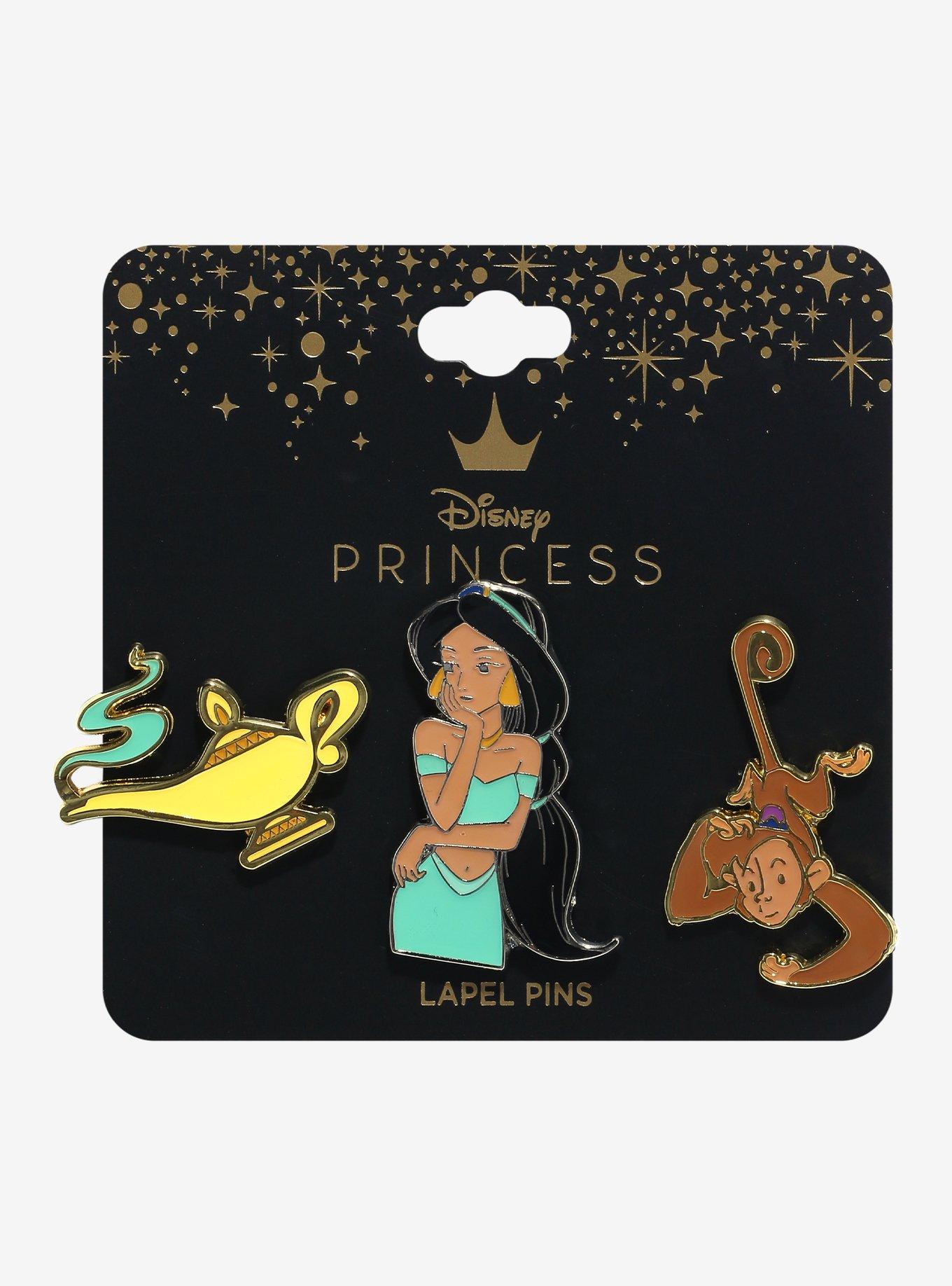 Disney Aladdin Jasmine & Friends Enamel Pin Set, , hi-res