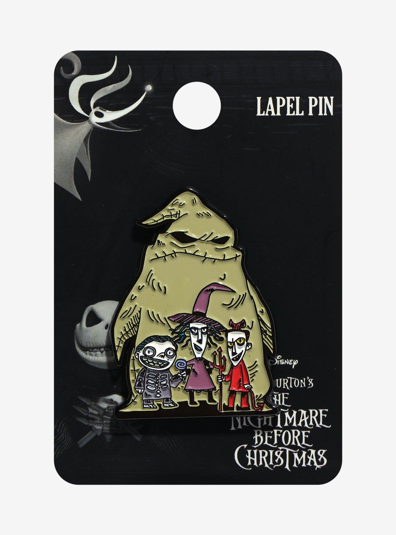 The Nightmare Before Christmas Oogie Boogie Trio Enamel Pin, , hi-res