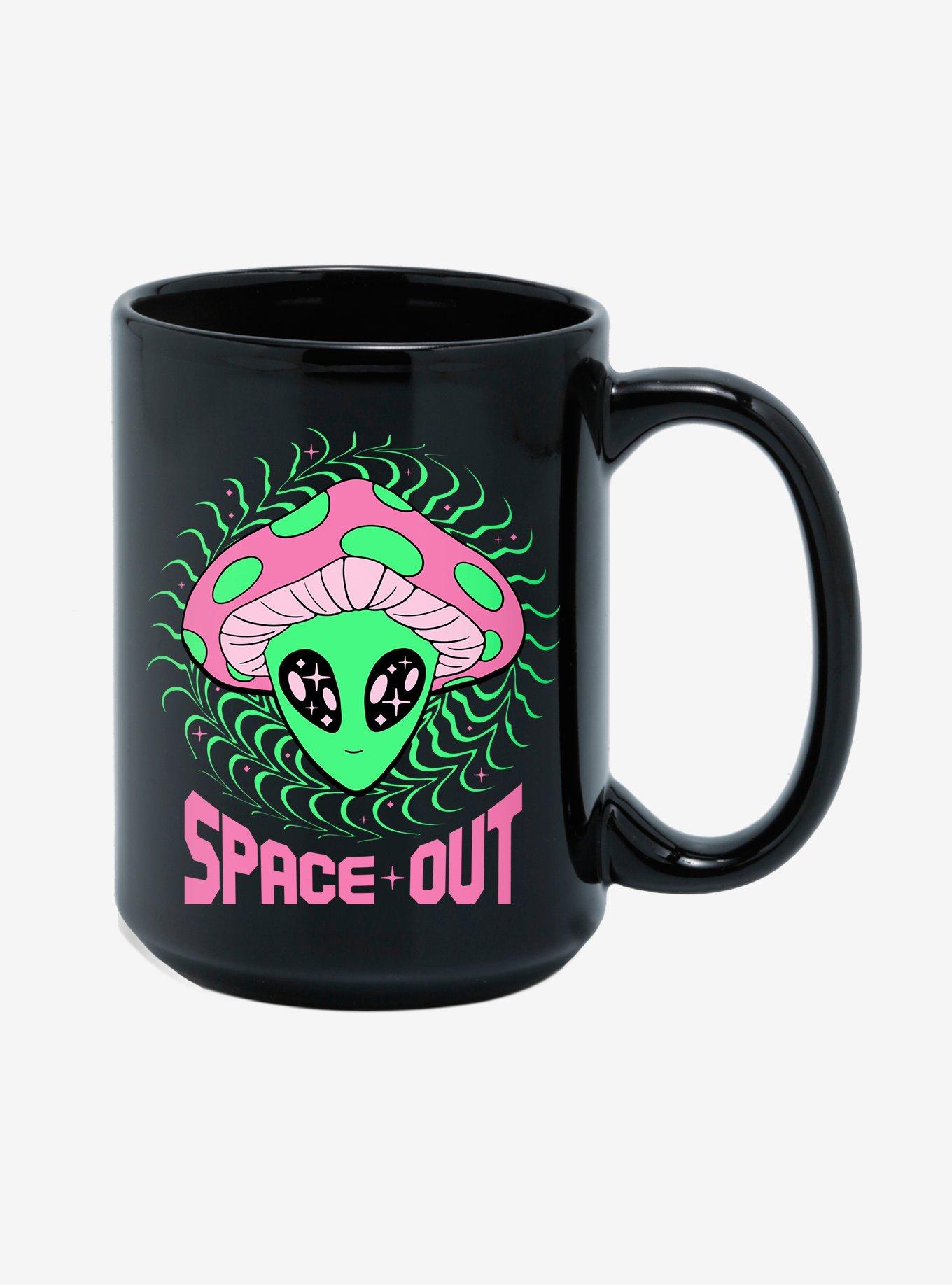 Space Out Alien 15oz Mug, , alternate