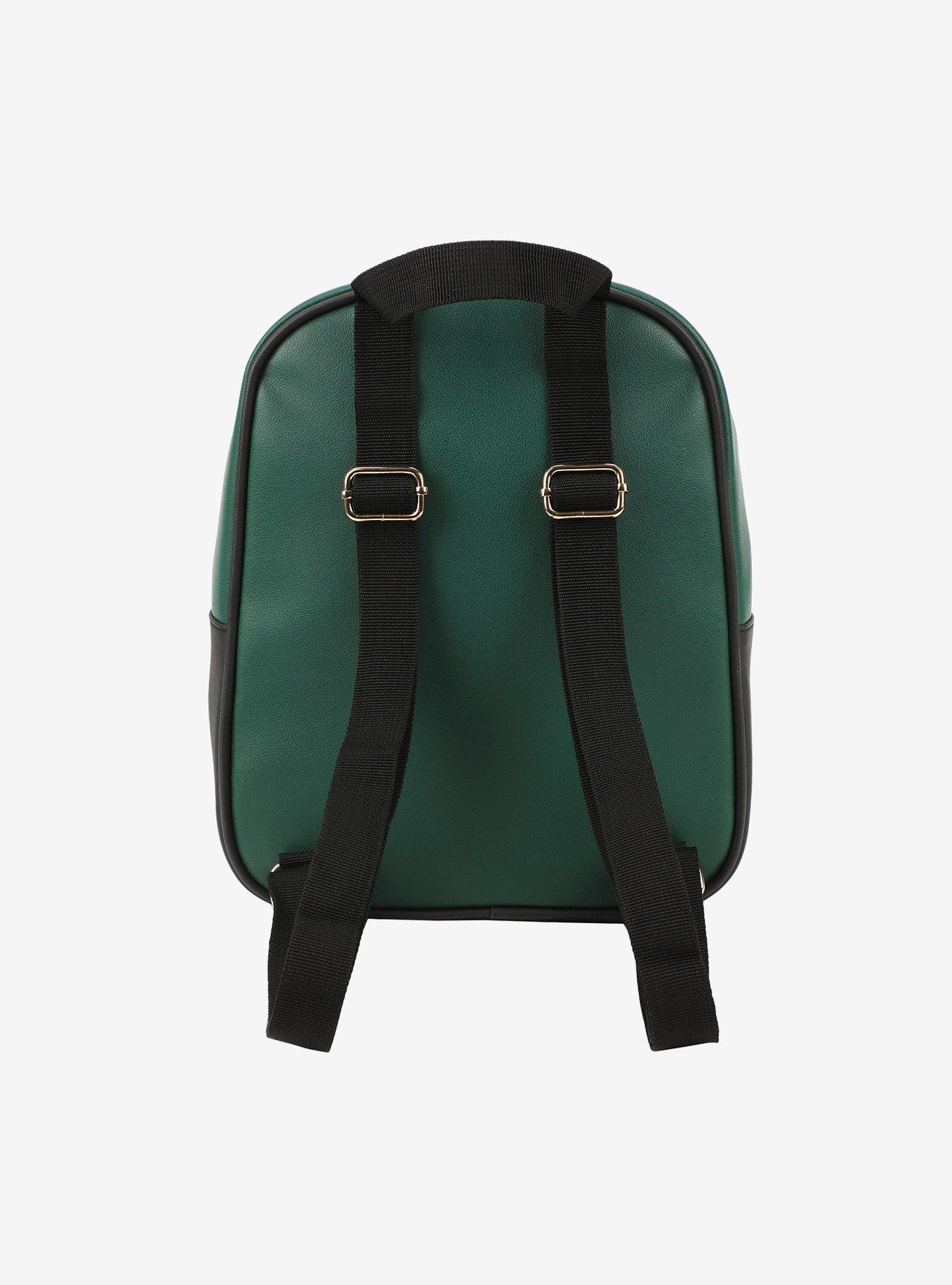 Wicked Green & Black Buckle Mini Backpack, , hi-res