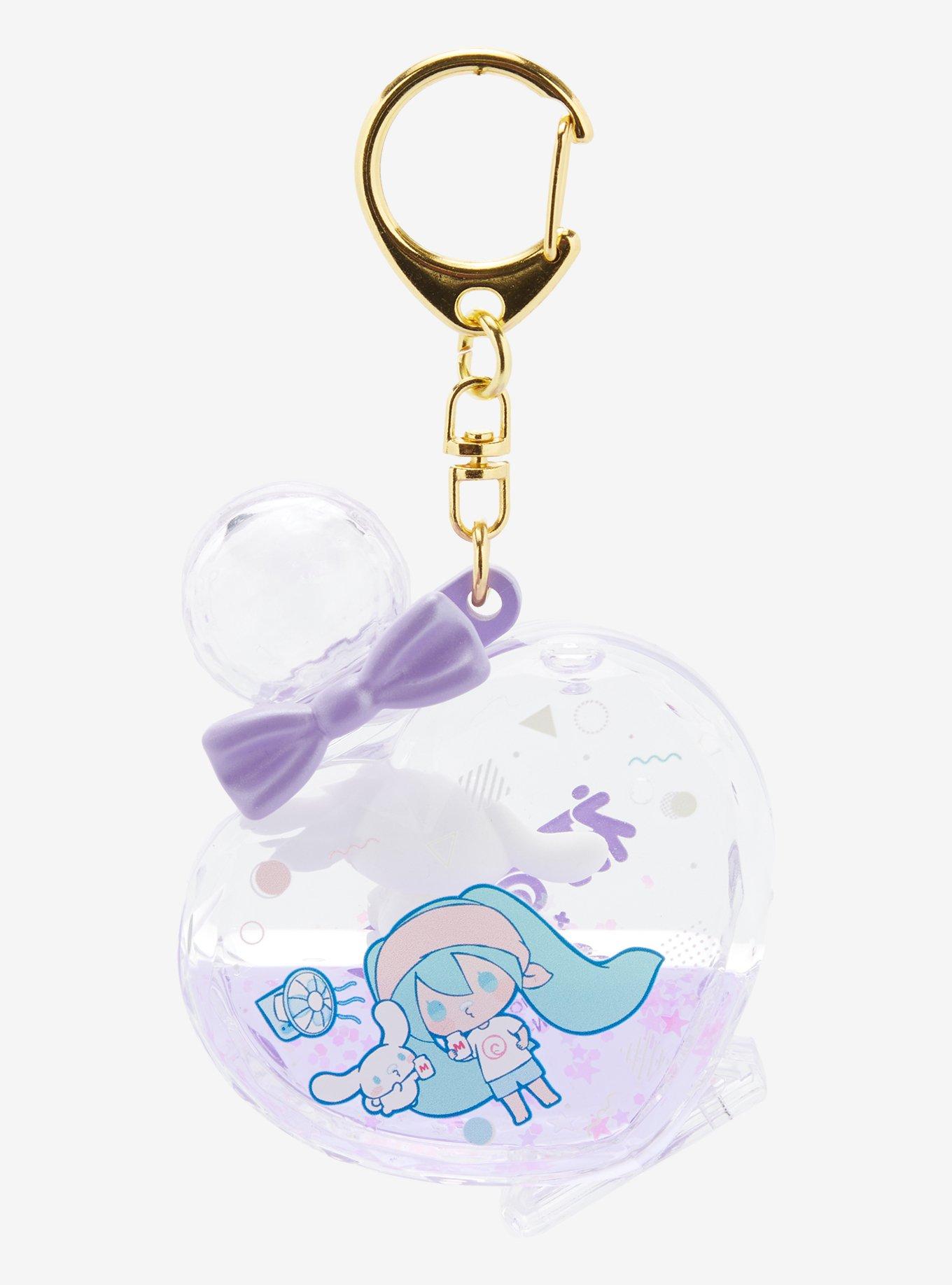 Puka Puka Hatsune Miku X Cinnamoroll Blind Bag Liquid Key Chain, , alternate