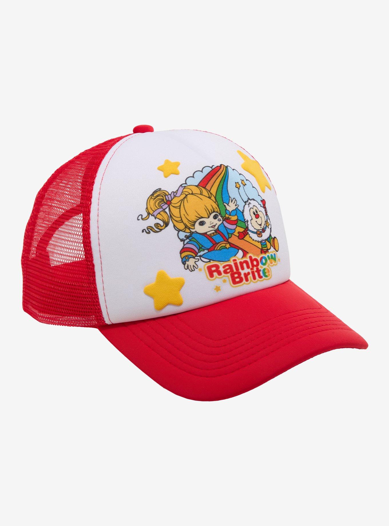 Rainbow Brite Puff Star Trucker Hat, , hi-res