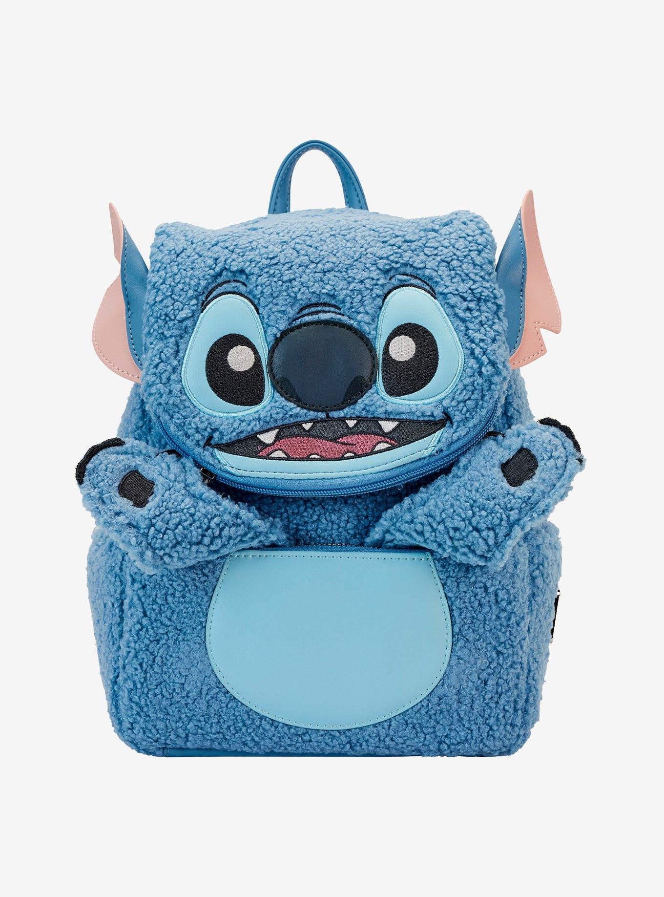 Loungefly Disney Stitch Sherpa Mini Backpack, , hi-res