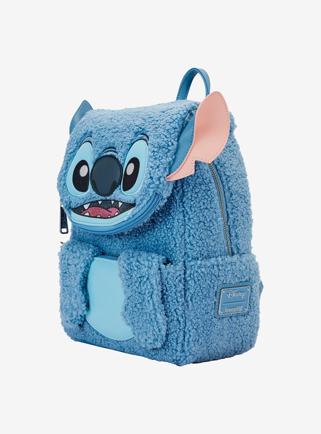 Loungefly Disney Stitch Sherpa Mini Backpack, , alternate