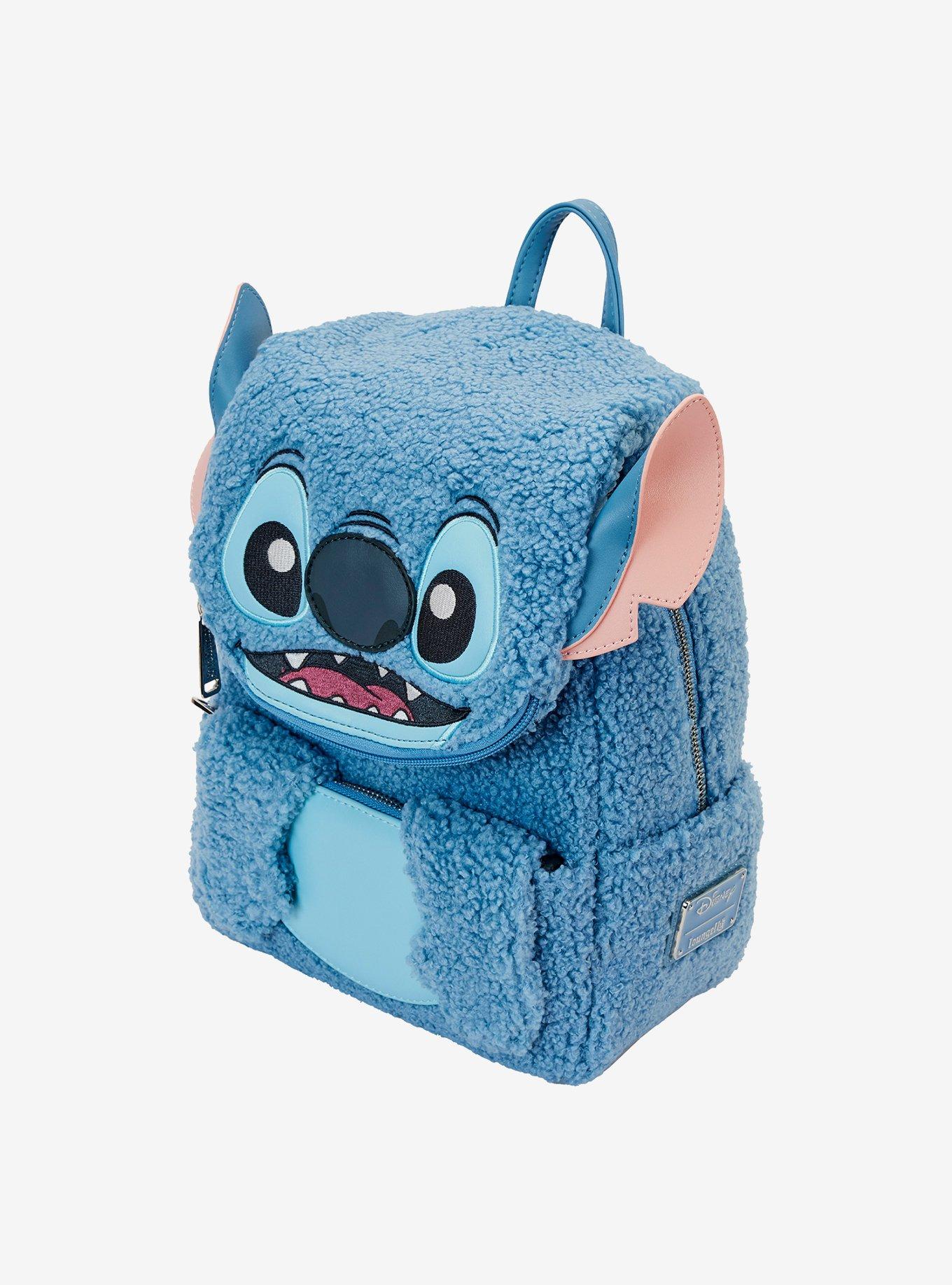 Loungefly Disney Stitch Sherpa Mini Backpack, , alternate