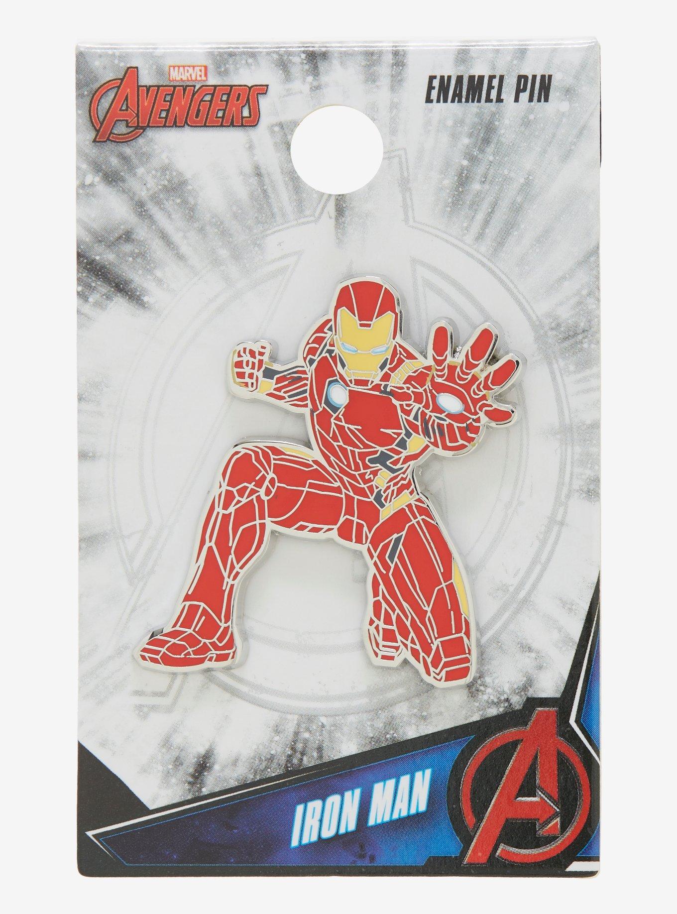 Marvel Avengers Iron Man Enamel Pin, , hi-res