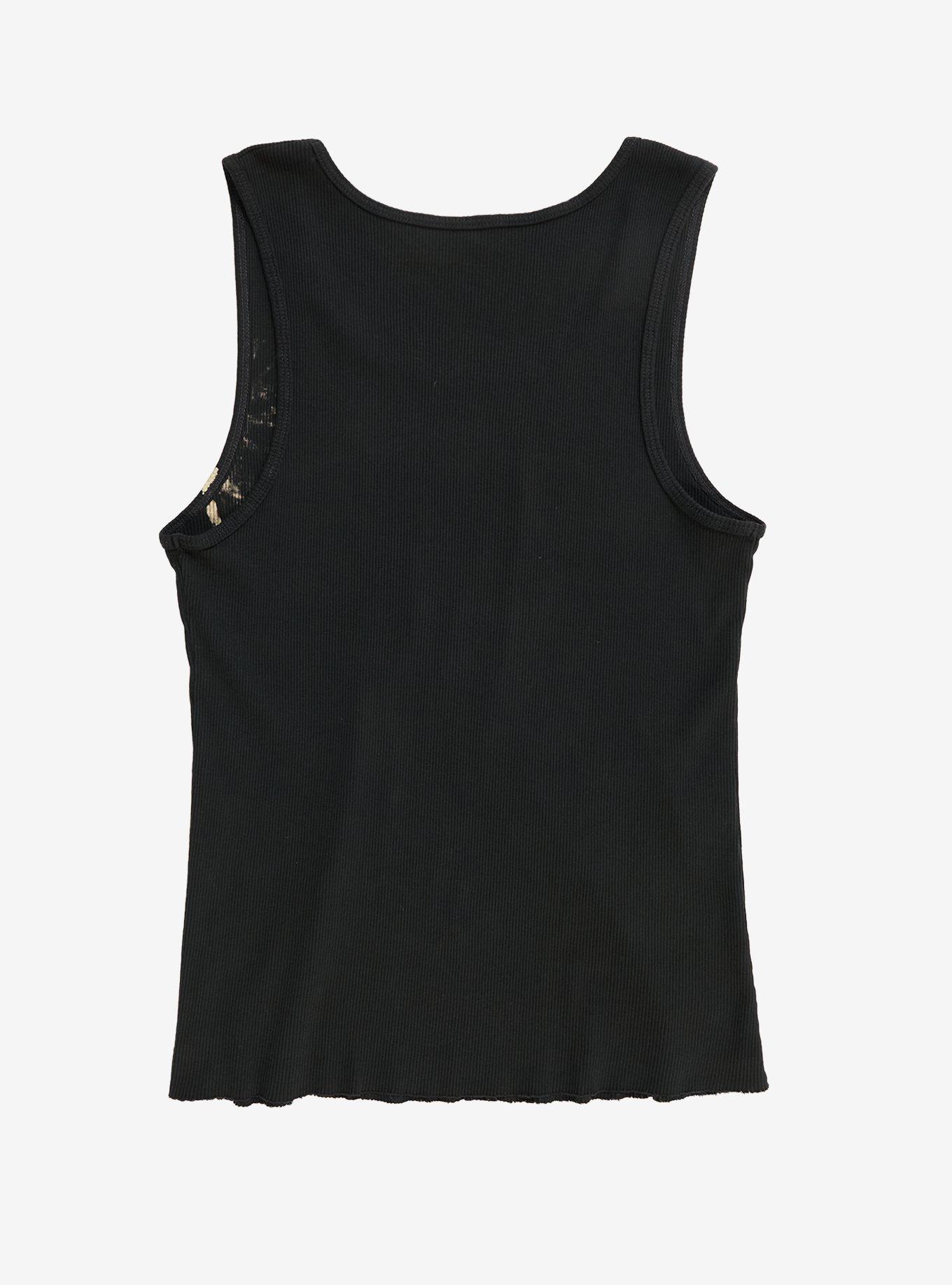 Social Collision Cowboy Skeleton Girls Tank Top Plus Size, , hi-res