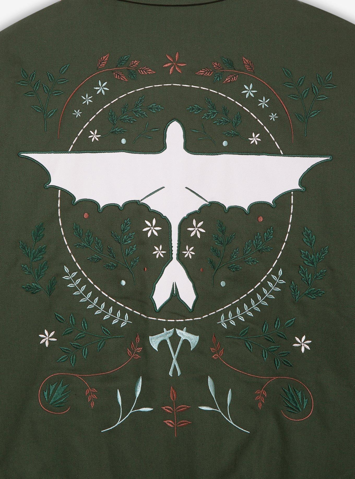 DreamWorks How To Train Your Dragon Night Fury Icons Jacket - BoxLunch Exclusive, DARK GREEN, alternate