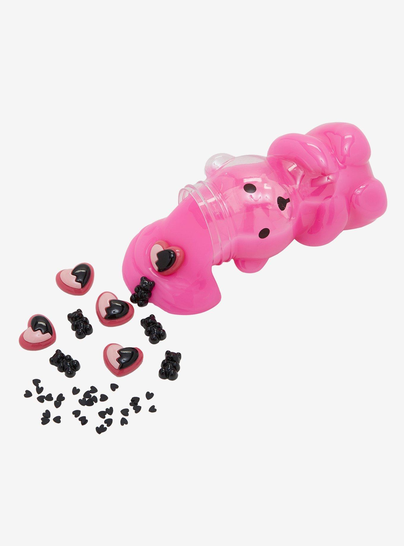Black Heart Candy Bear Slime Kit, , hi-res
