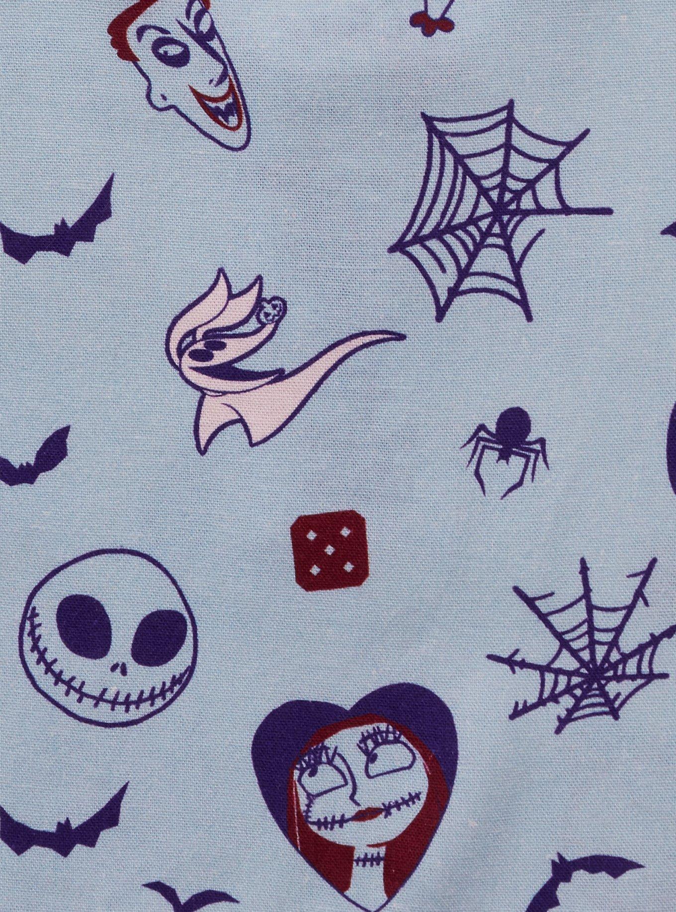 Disney The Nightmare Before Christmas Characters Allover Print Infant T-Shirt & Shorts Set - BoxLunch Exclusive, BLACK, alternate