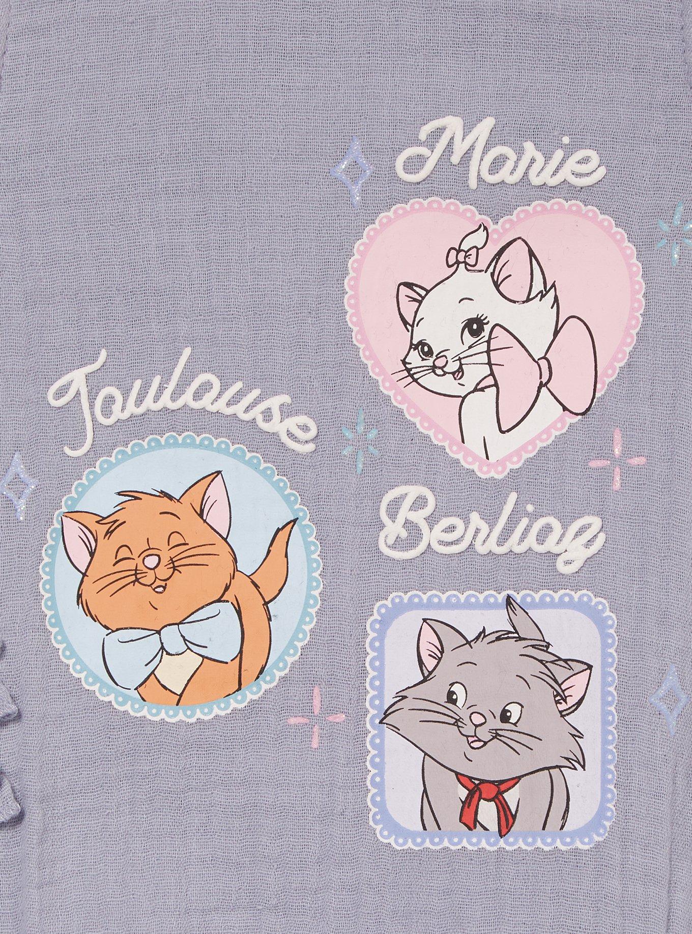 Disney The Aristocats Kittens Ruffled Infant One-Piece — BoxLunch Exclusive, PINK, alternate