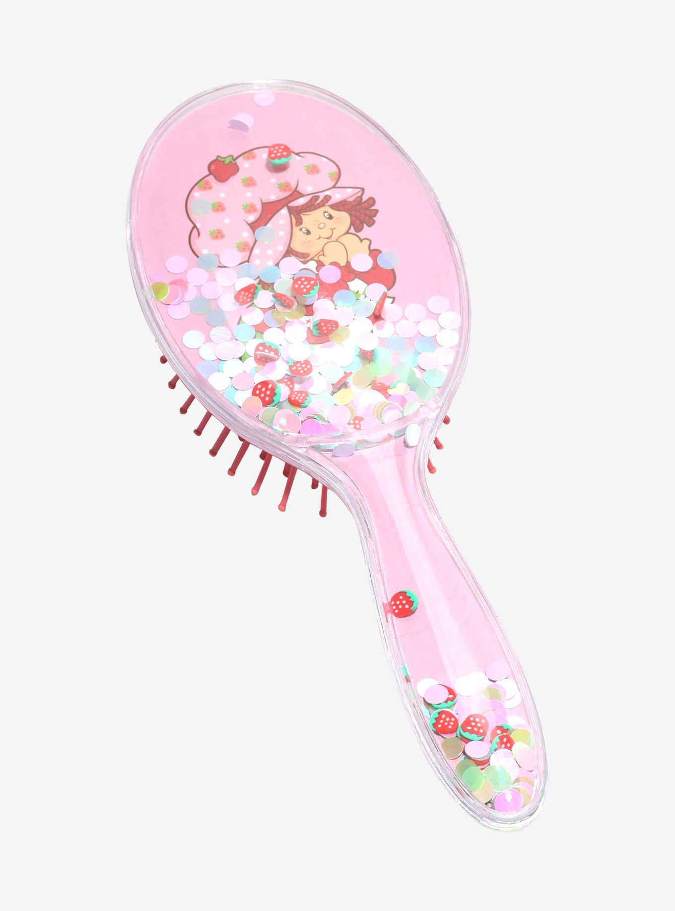 Strawberry Shortcake Confetti Hairbrush — BoxLunch Exclusive, , hi-res