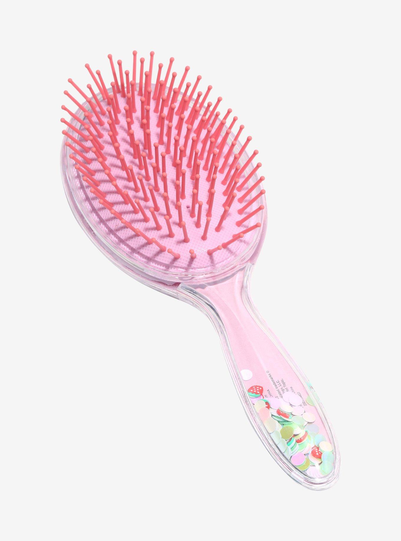 Strawberry Shortcake Confetti Hairbrush &mdash; BoxLunch Exclusive, , alternate