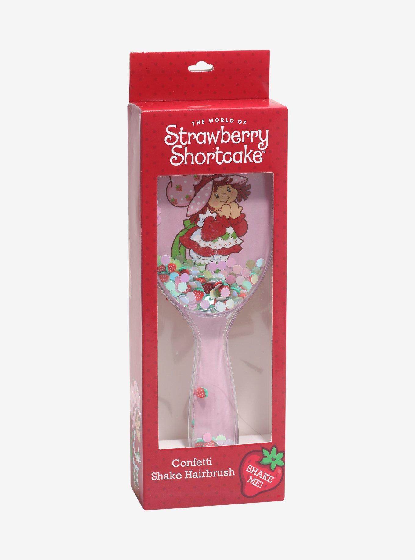 Strawberry Shortcake Confetti Hairbrush &mdash; BoxLunch Exclusive, , alternate