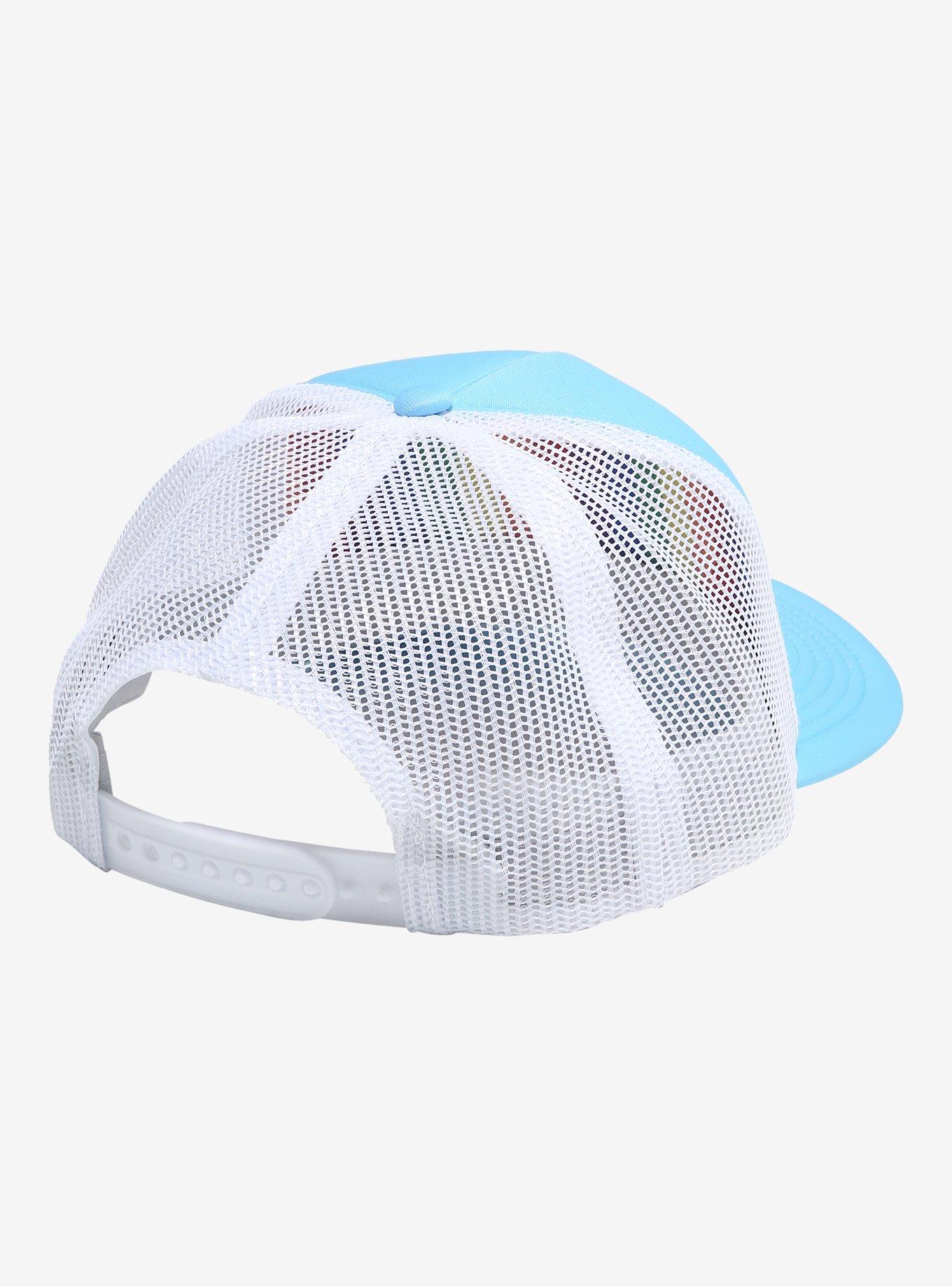 My Little Pony Friendship Is Magic Rainbow Dash Rhinestone Trucker Hat, , hi-res