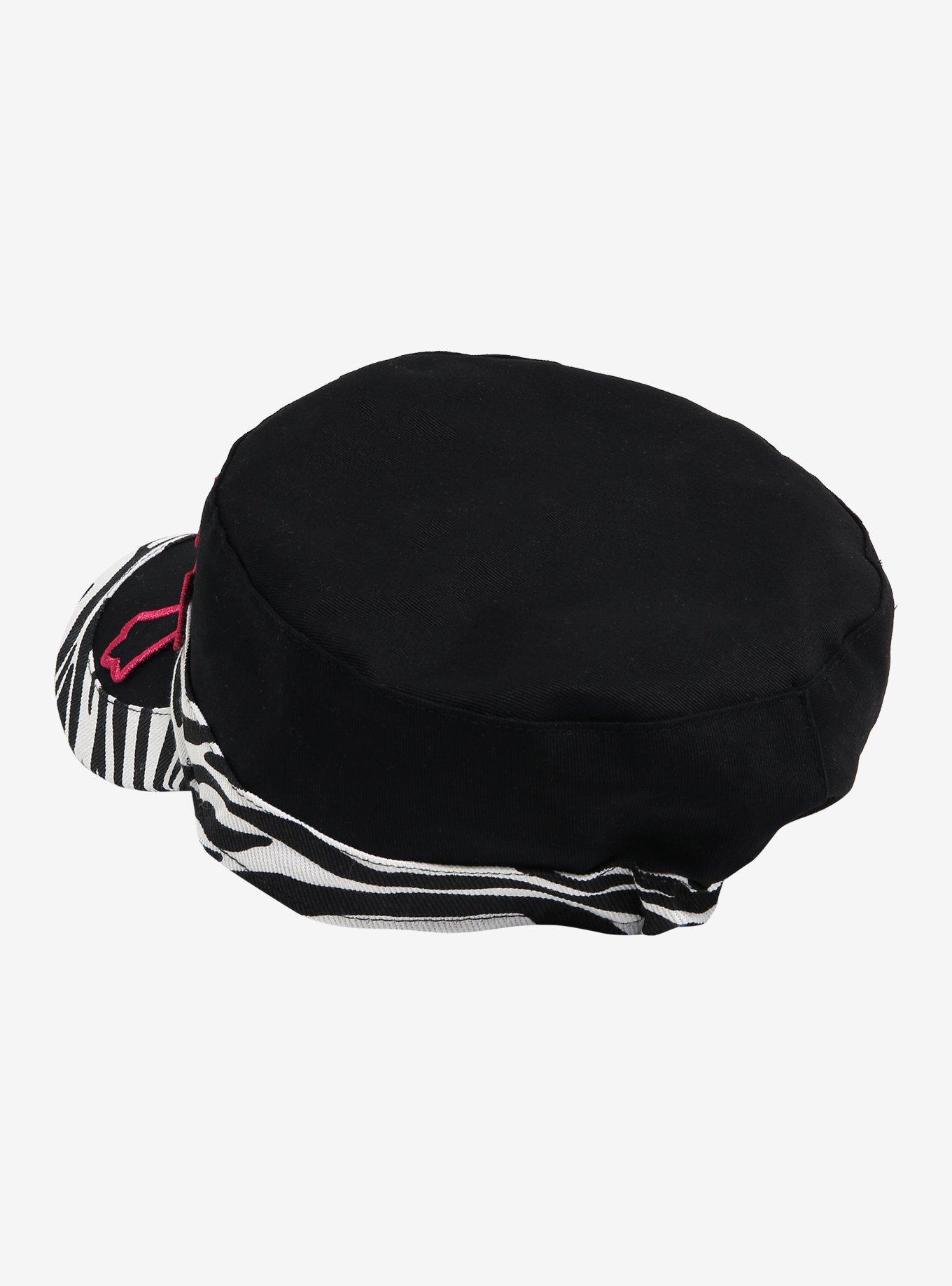 Zebra Cross Pierced Cadet Hat, , hi-res