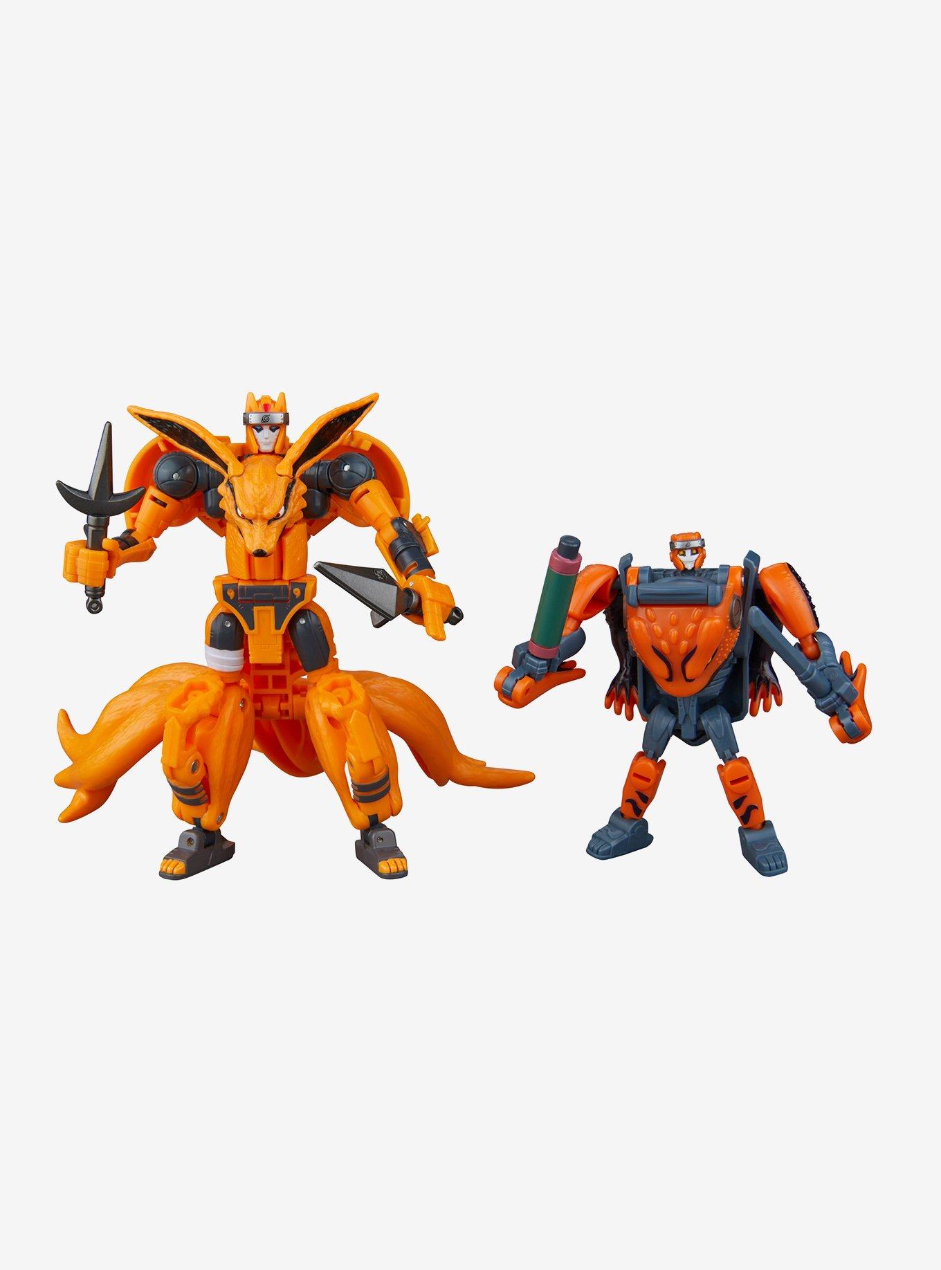 Transformers Collaborative Naruto Shippuden X Transformers Kurama & Gamakichi Figure Set, , alternate