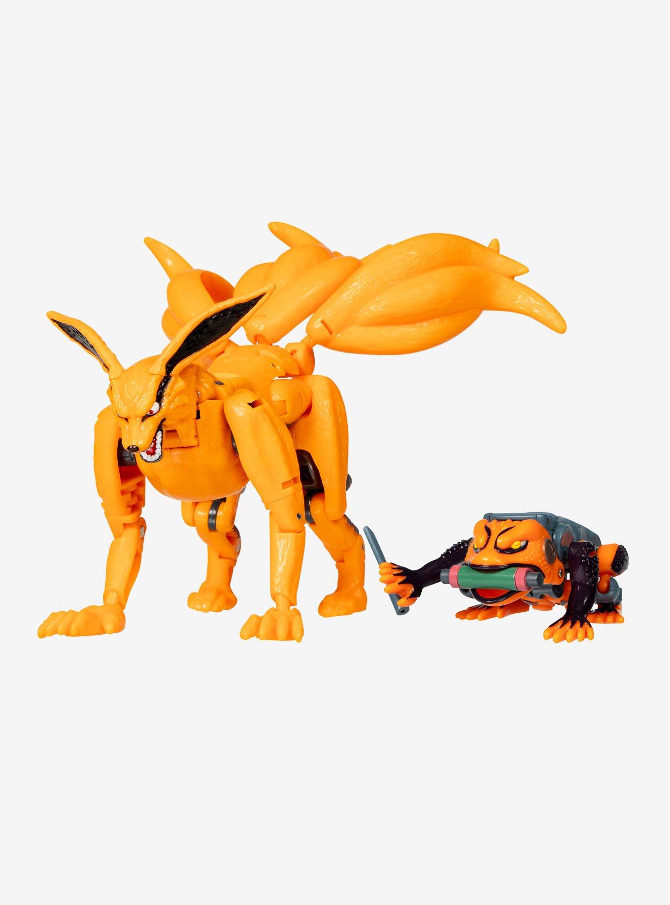 Transformers Collaborative Naruto Shippuden X Transformers Kurama & Gamakichi Figure Set, , alternate