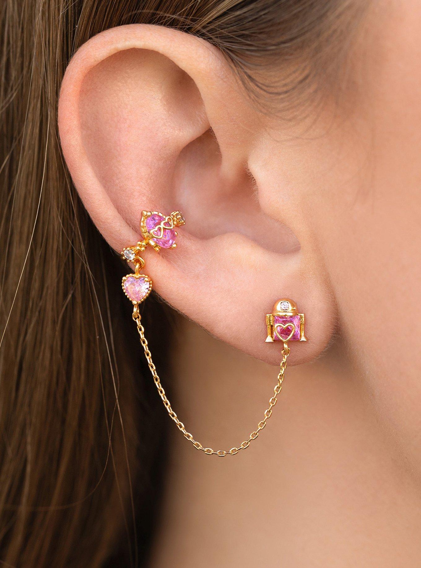 Star Wars X Girls Crew Sparks Fly Droids Ear Cuff, , hi-res