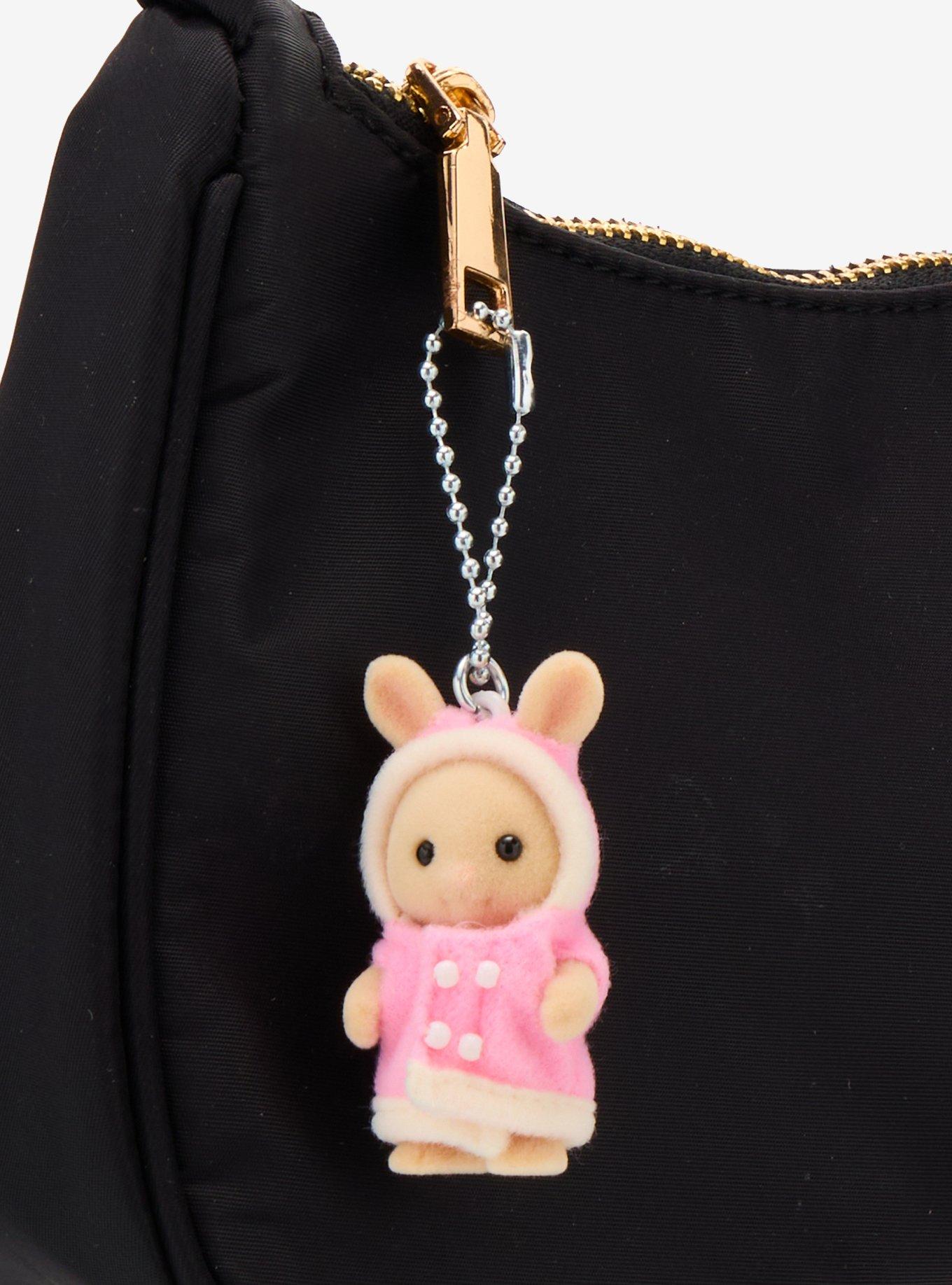 Calico Critters Rabbit Baby Figural Key Chain, , alternate