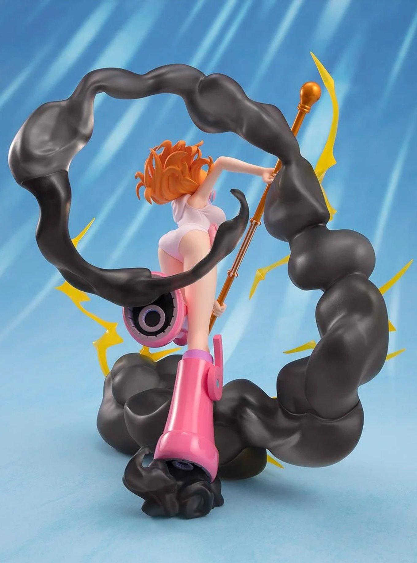 Bandai Spirits One Piece FiguartsZERO Extra Battle Nami (Lightning Blast) Figure, , alternate