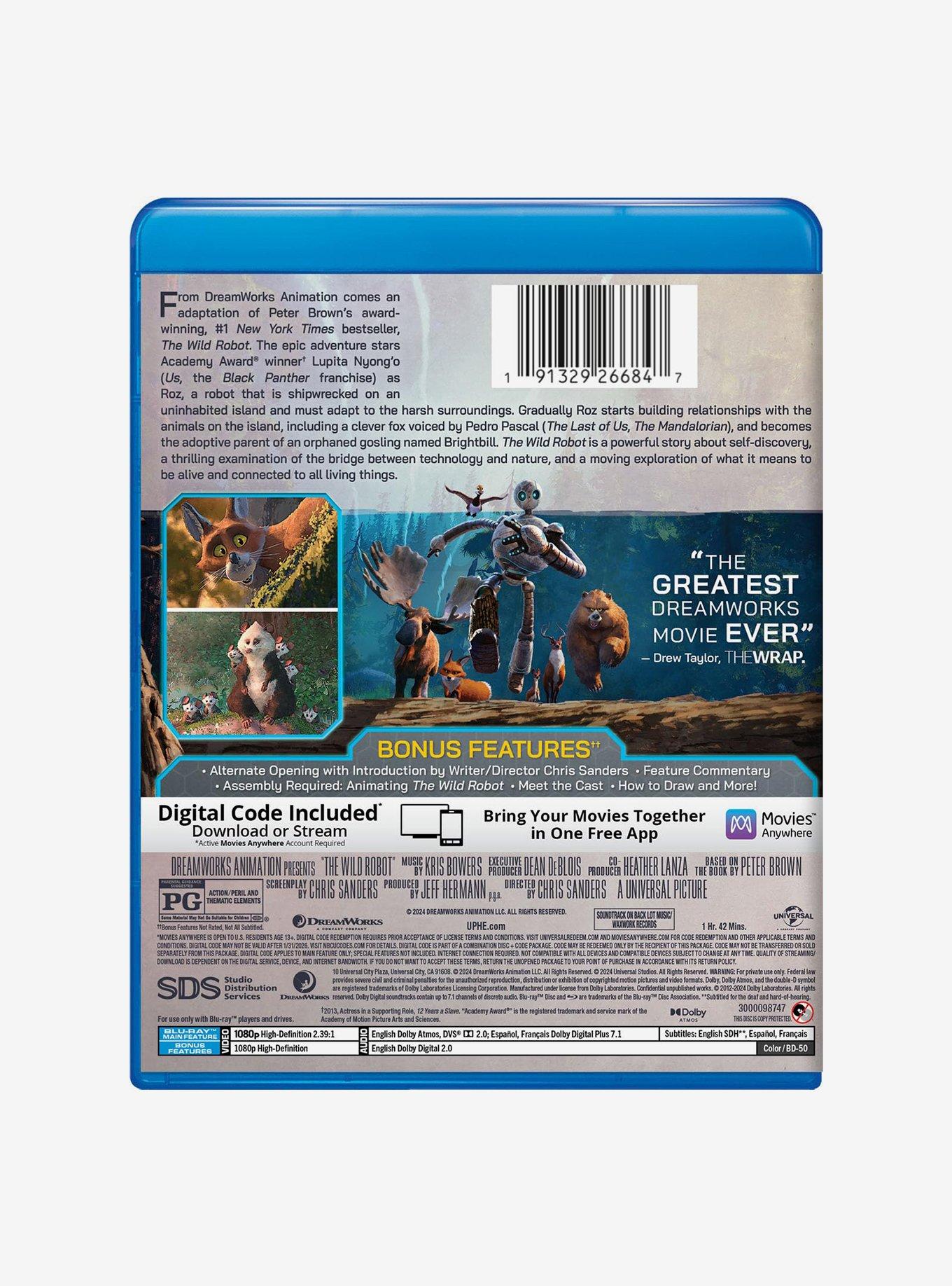 The Wild Robot Blu-Ray, , alternate