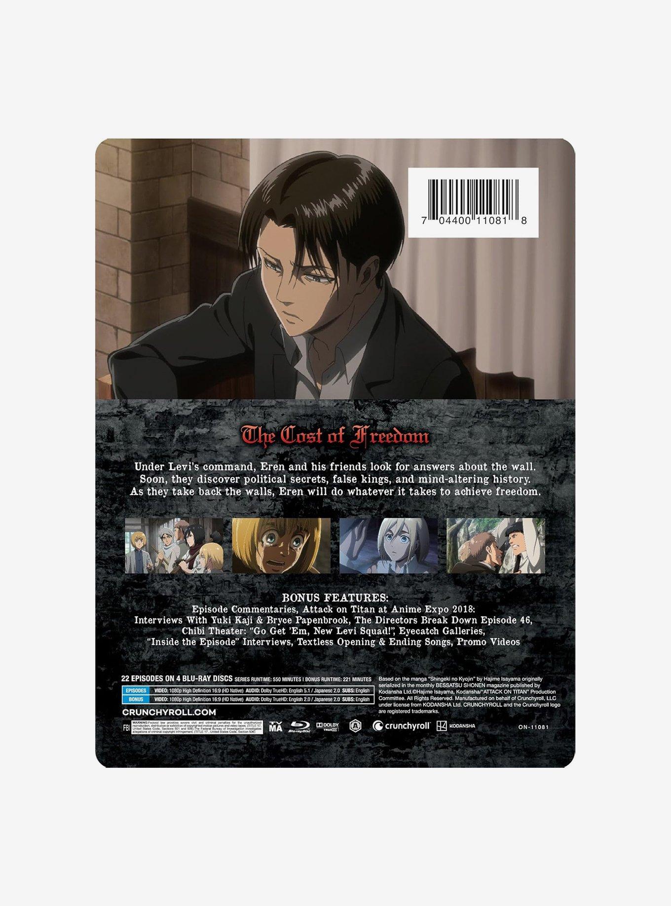 Attack On Titan: Season 3 Complete Blu-Ray, , alternate