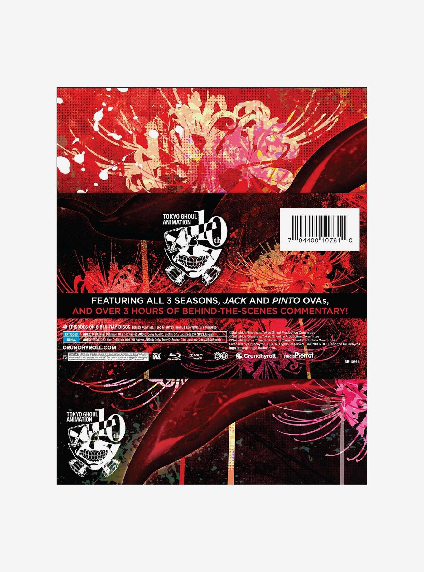 Tokyo Ghoul: Complete Series 10th Anniversary Blu-Ray, , alternate