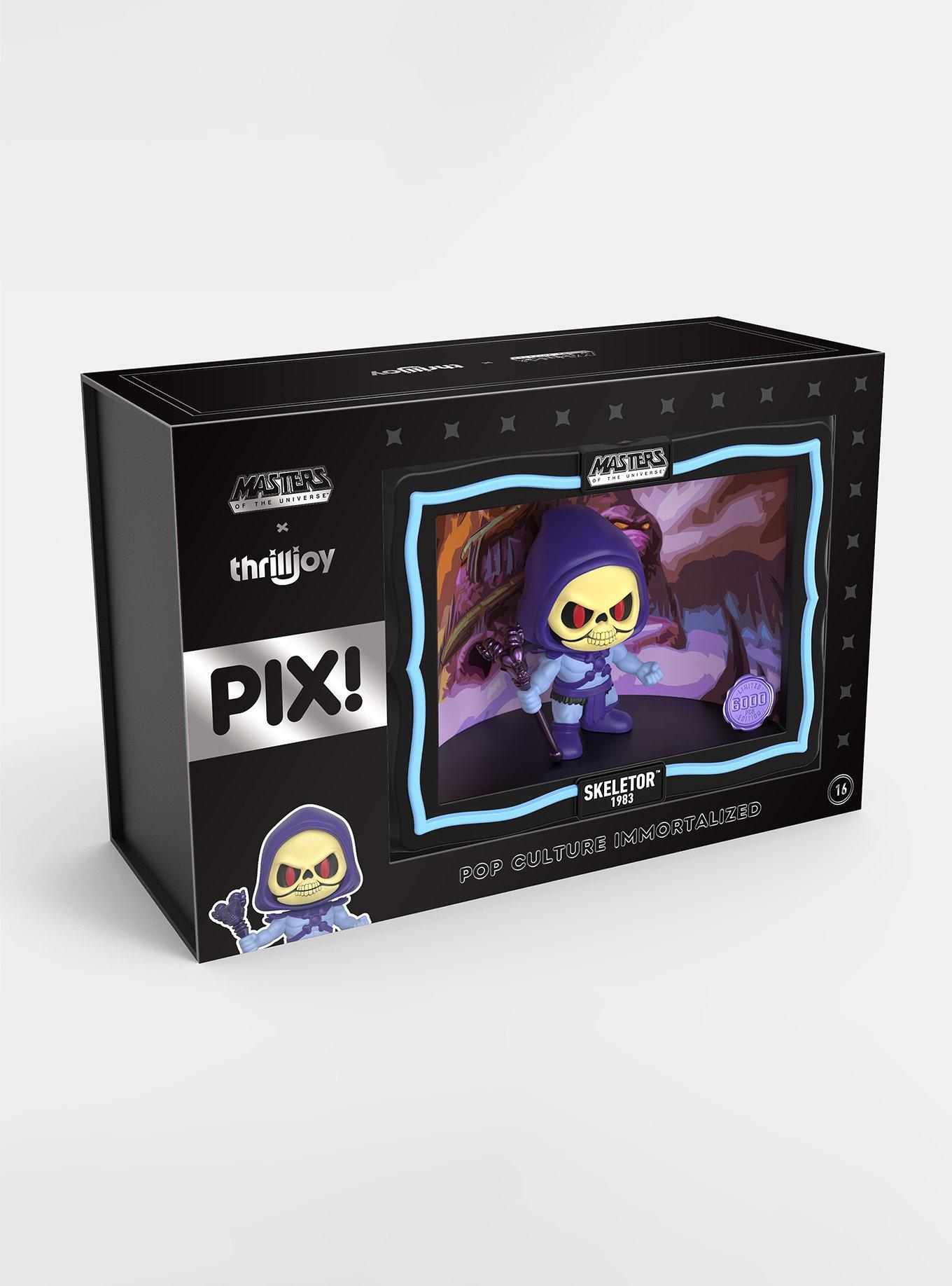 Thrilljoy Masters Of The Universe Pix! Skeletor Premium Collectible Figure, , alternate