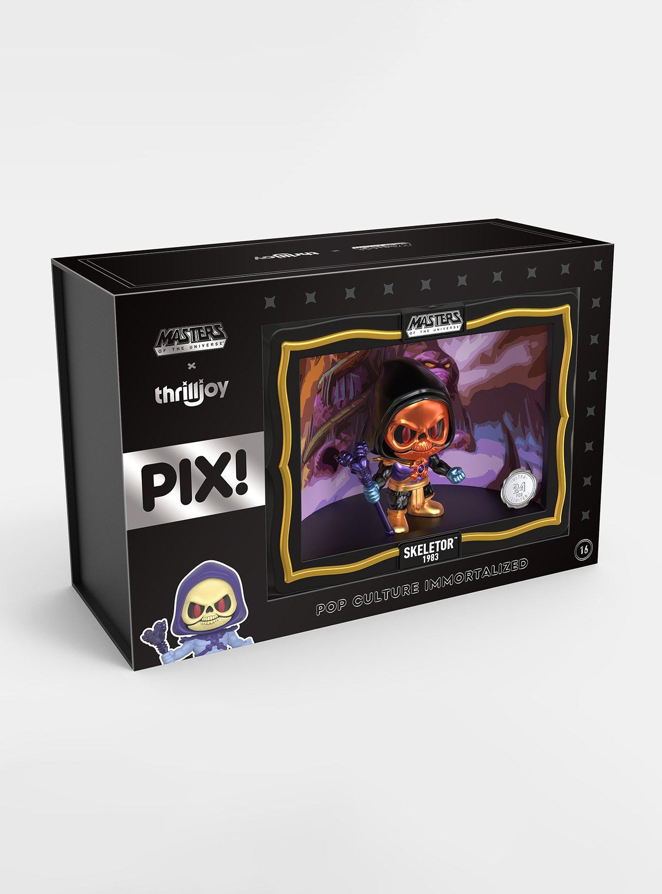 Thrilljoy Masters Of The Universe Pix! Skeletor Premium Collectible Figure, , alternate