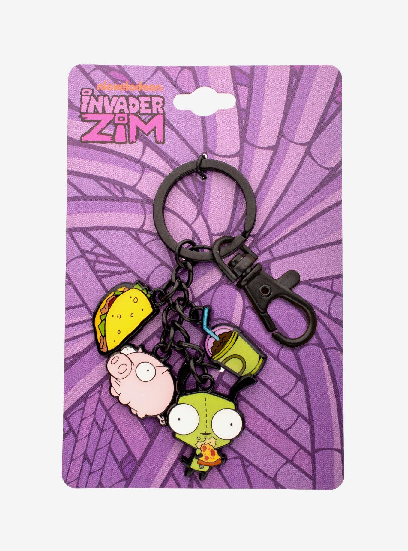 Invader Zim GIR Tacos Key Chain, , hi-res