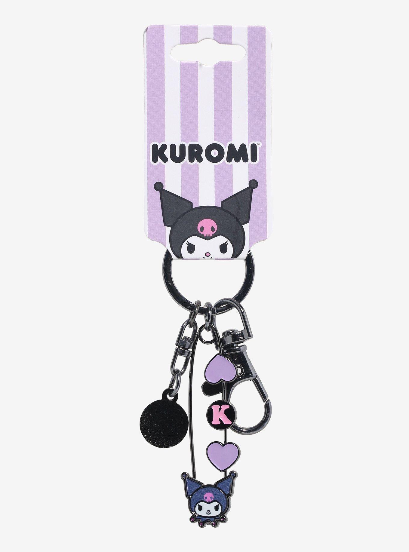 Kuromi Safety Pin Key Chain, , hi-res
