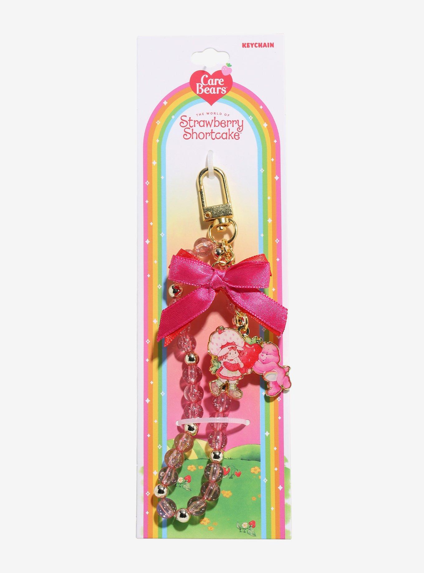 Strawberry Shortcake X Care Bears Bead Strap Key Chain, , hi-res